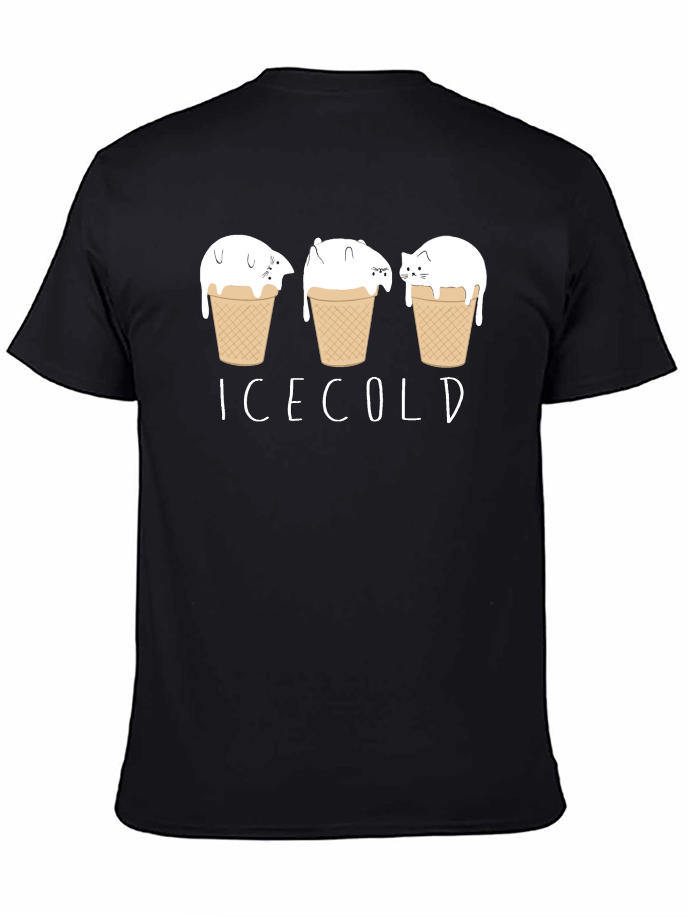 Ice Cold Cats Graphic T-Shirt