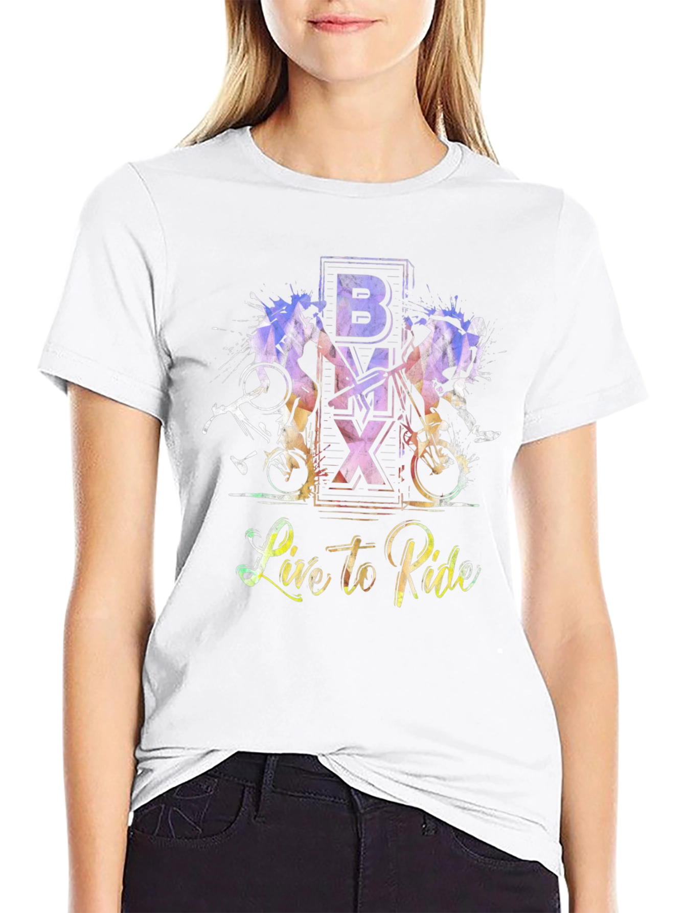 BMX Live to Ride Graphic T-Shirt