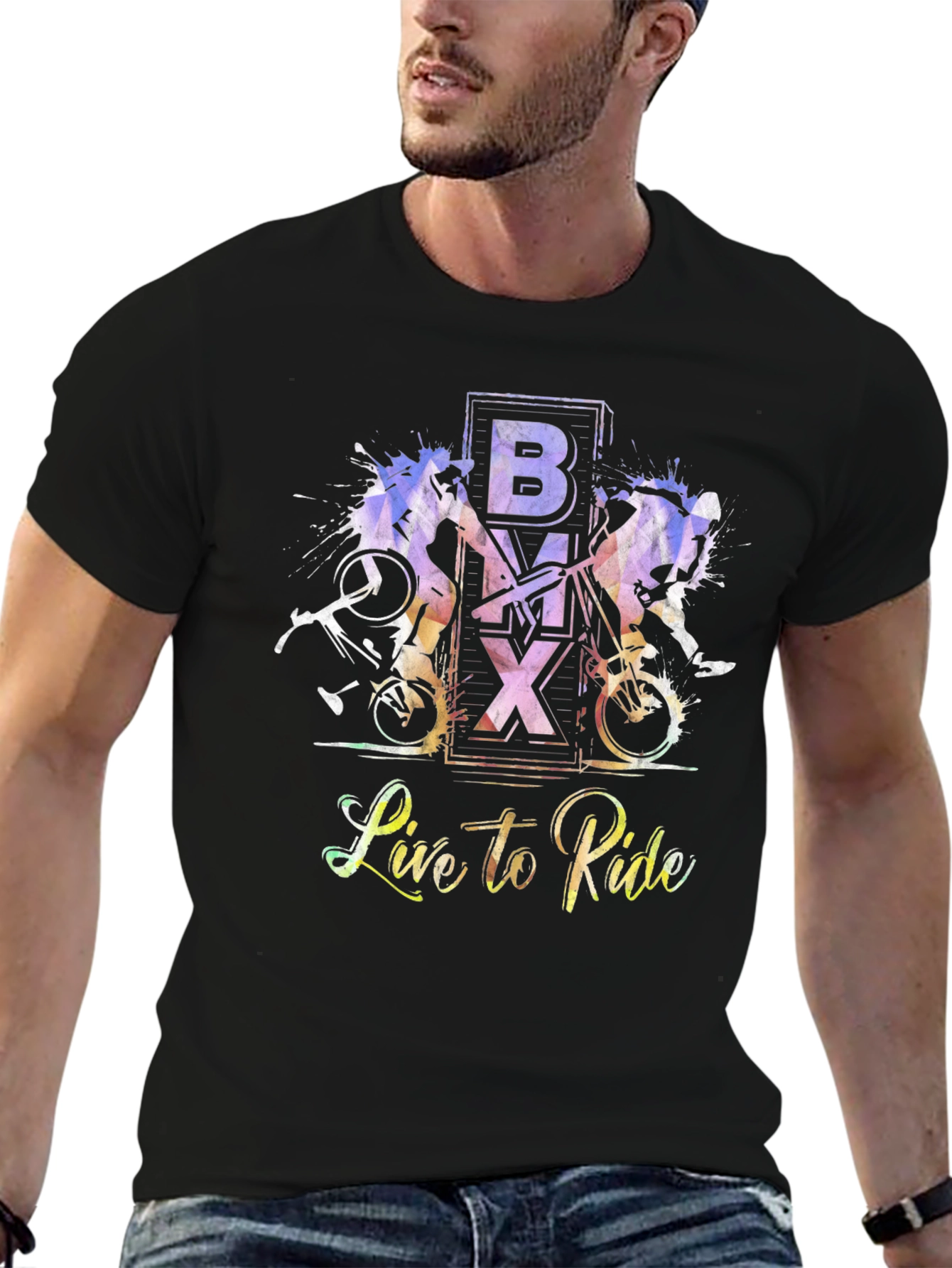 BMX Live to Ride Graphic T-Shirt