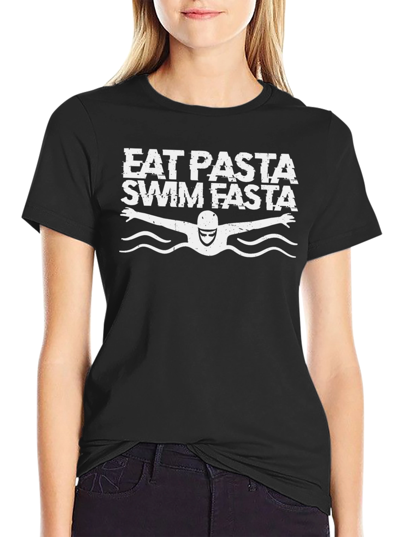 Eat Pasta Swim Fasta T-Shirt