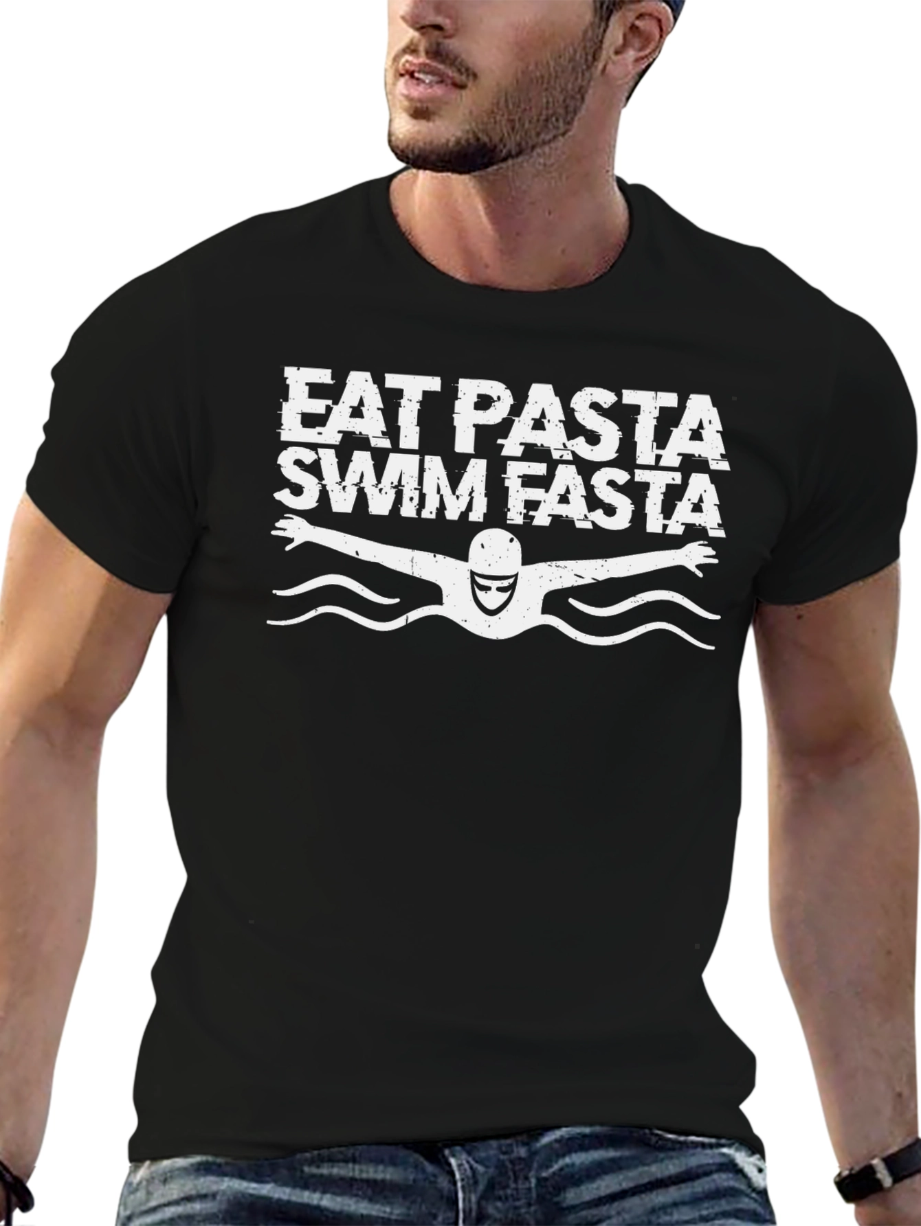 Eat Pasta Swim Fasta T-Shirt