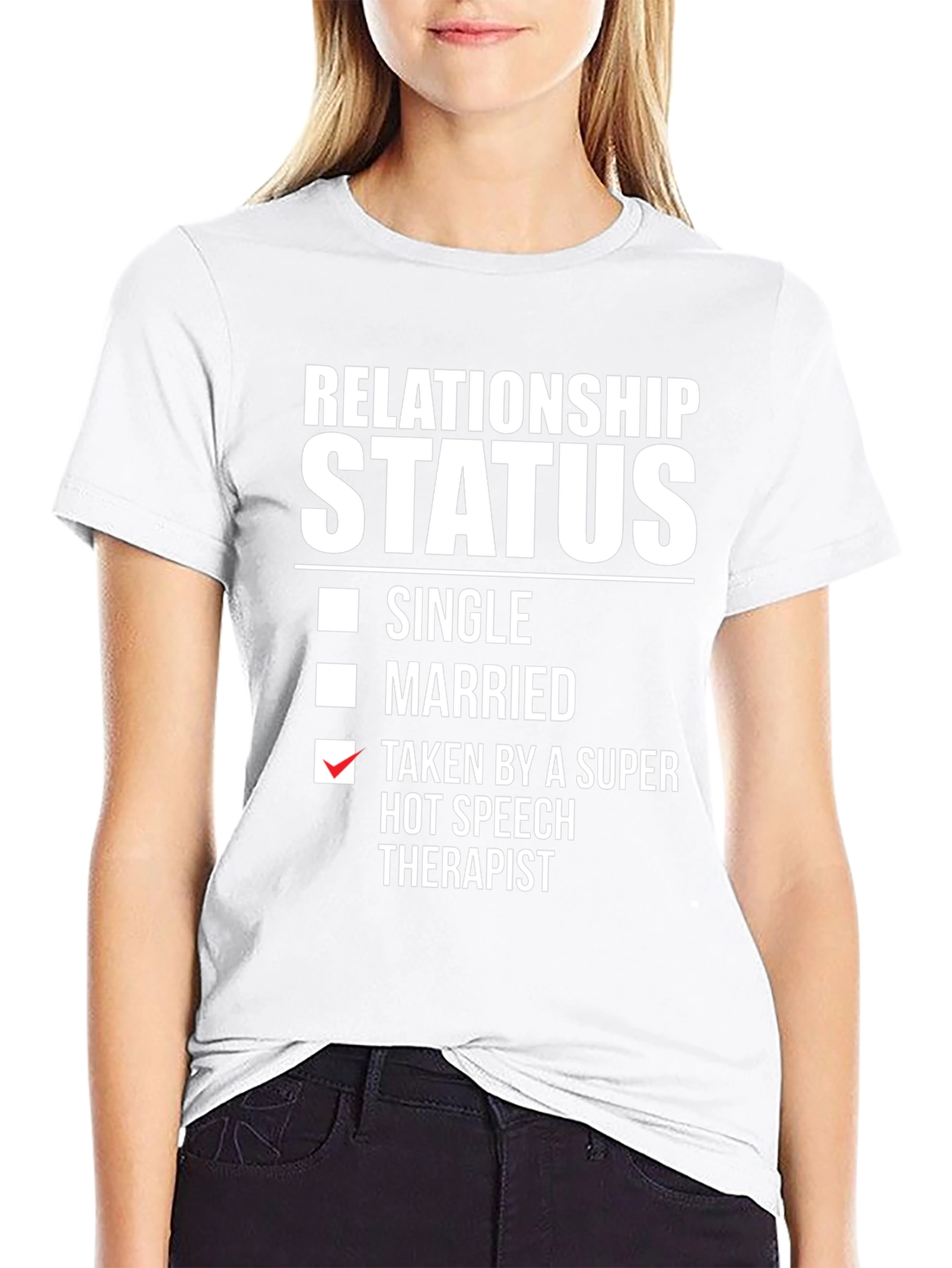 Relationship Status Speech Therapist T-Shirt