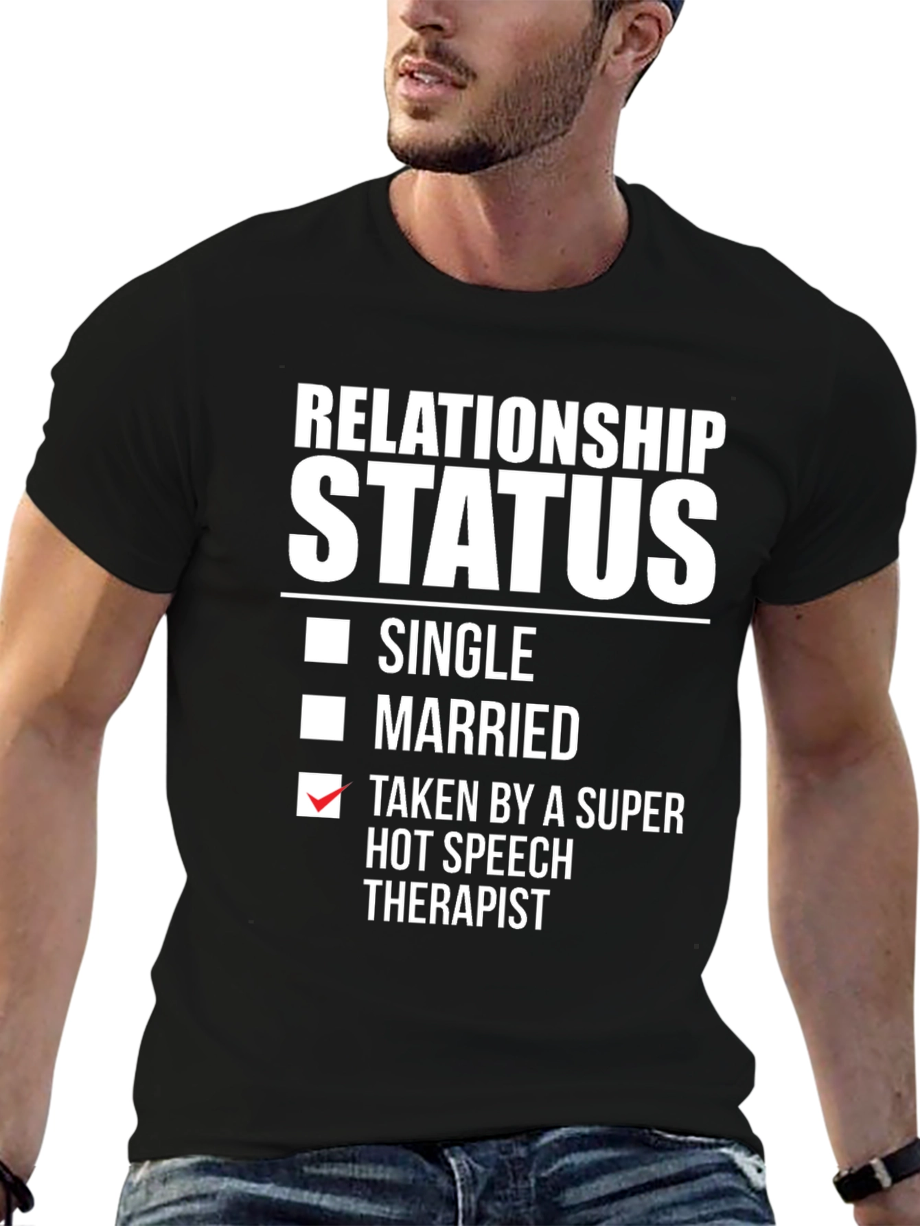 Relationship Status Speech Therapist T-Shirt