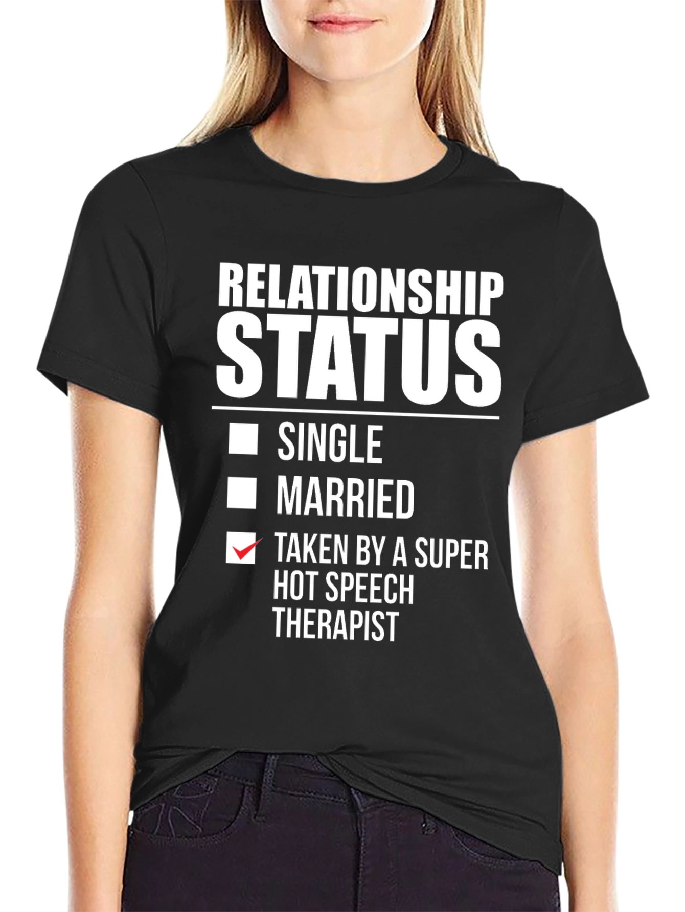 Relationship Status Speech Therapist T-Shirt