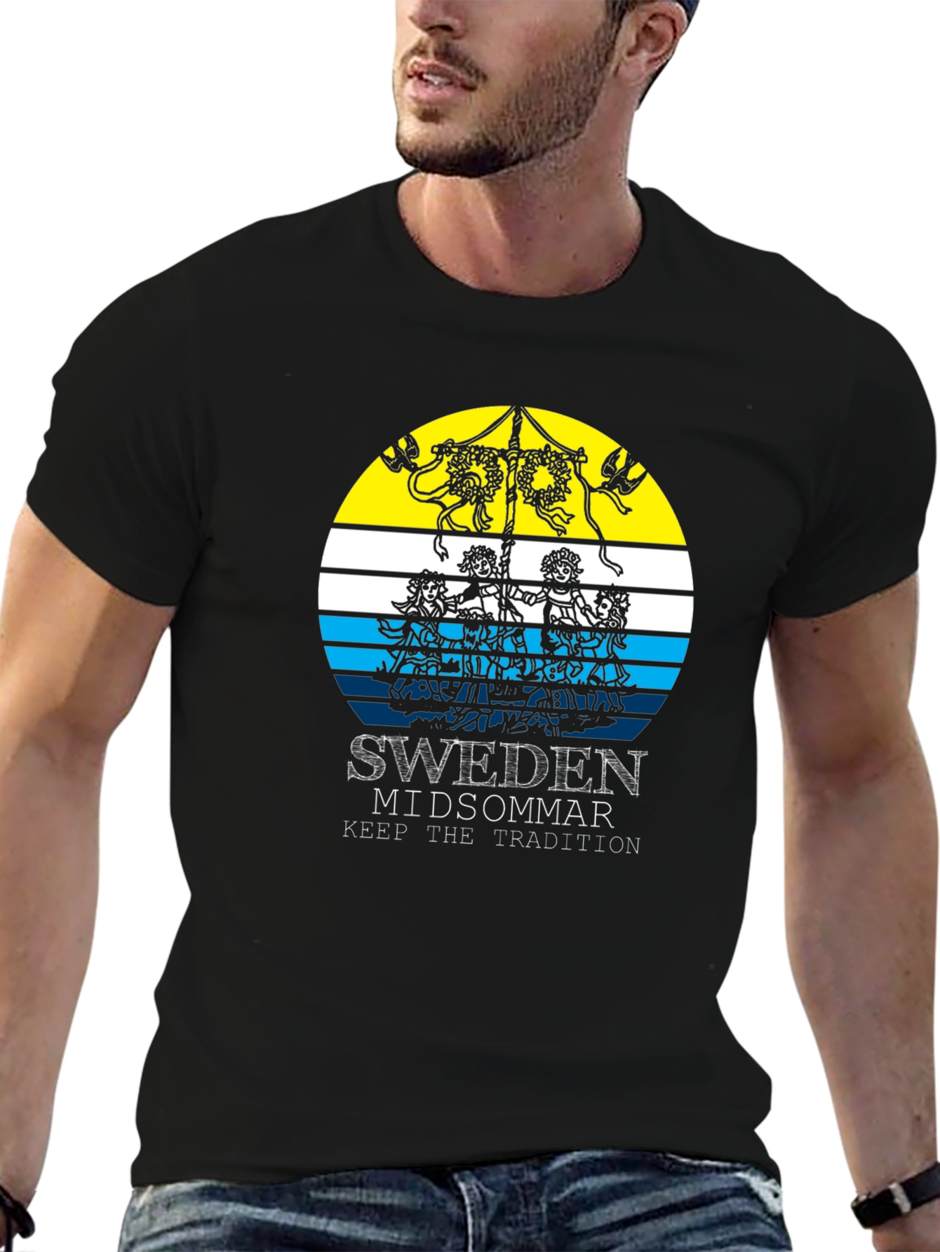Sweden Midsommar T-Shirt - Keep the Tradition!