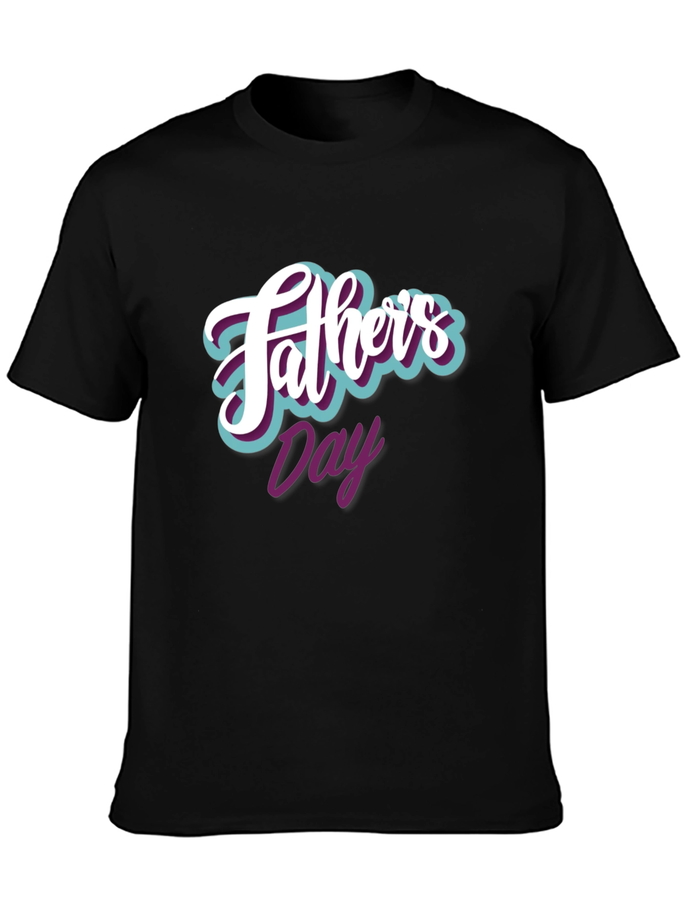 Fathers Day Graphic Tee - Black T-Shirt
