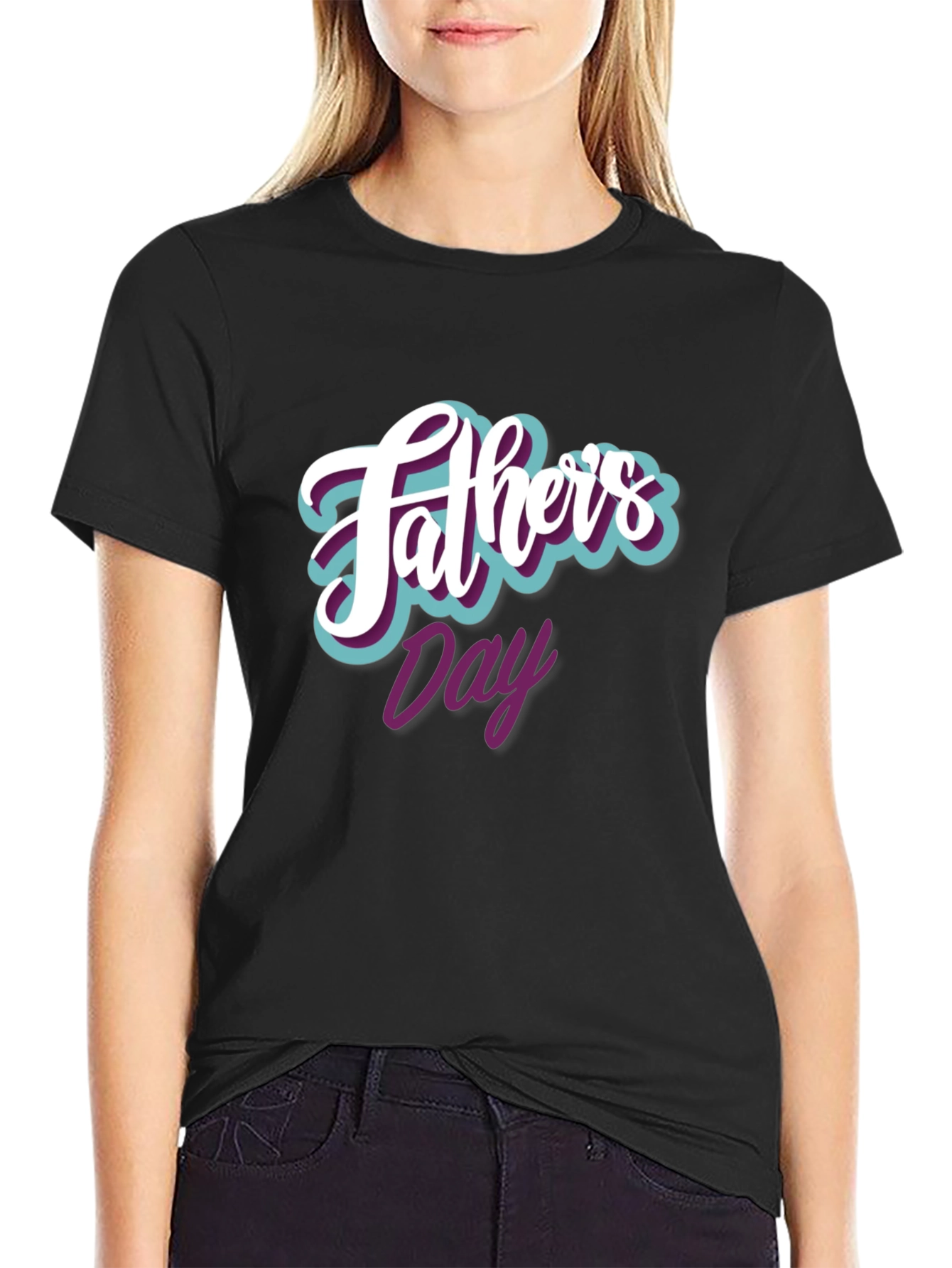 Fathers Day Graphic Tee - Black T-Shirt