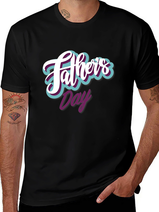 Fathers Day Graphic Tee - Black T-Shirt
