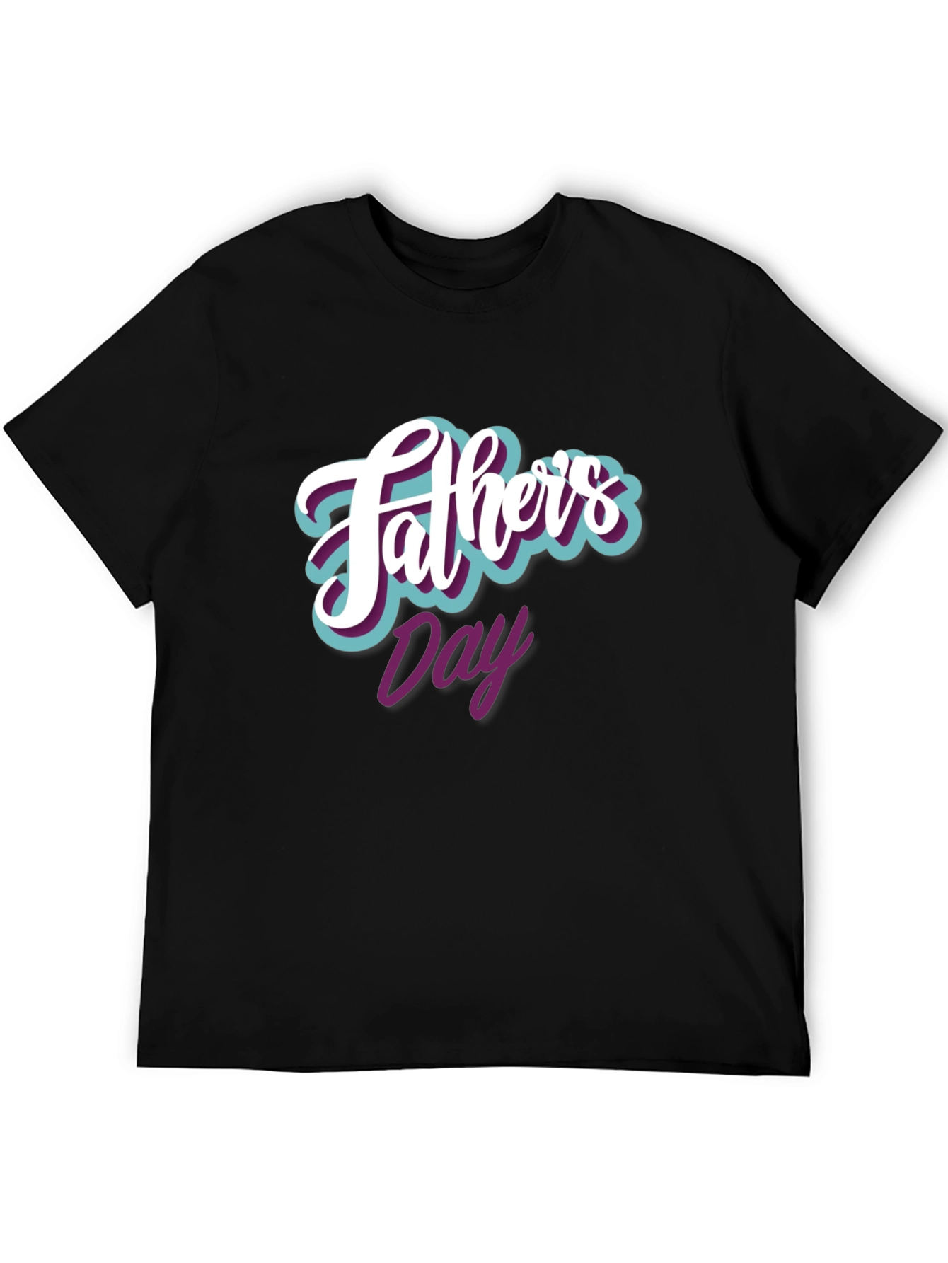 Fathers Day Graphic Tee - Black T-Shirt