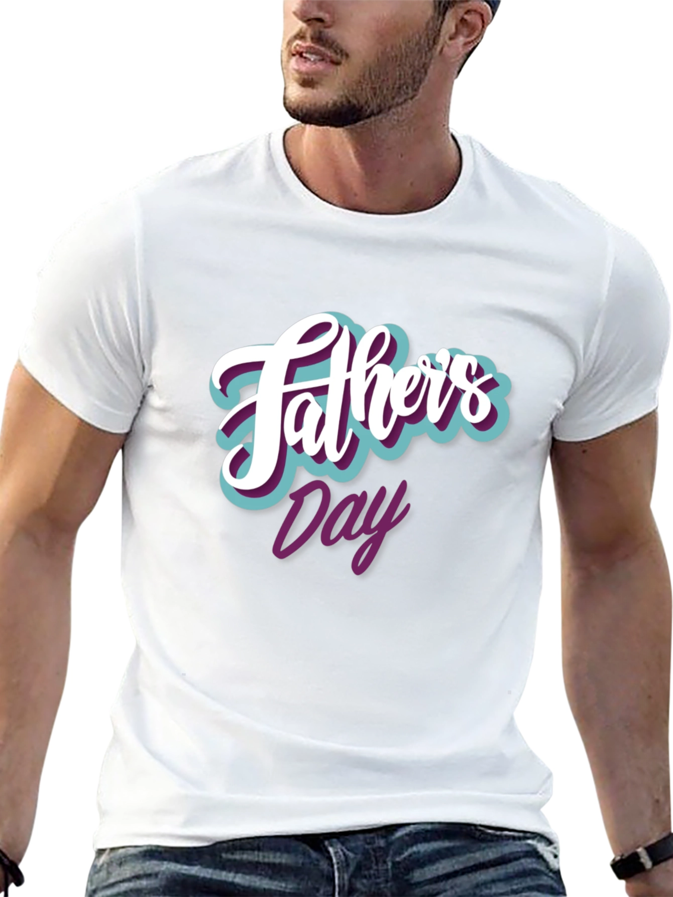 Fathers Day Graphic Tee - Black T-Shirt