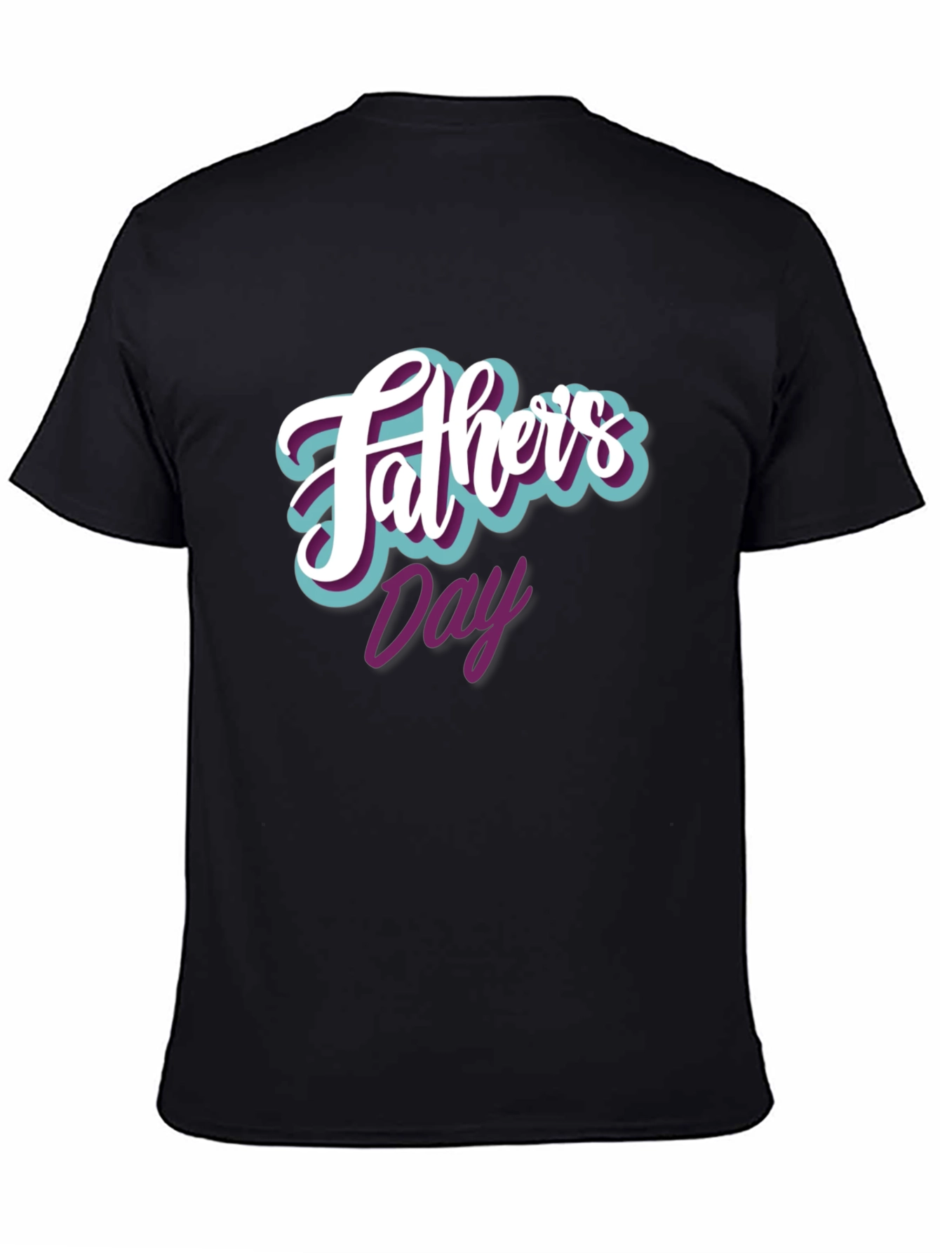 Fathers Day Graphic Tee - Black T-Shirt