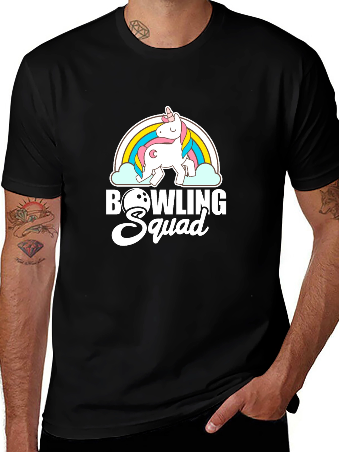 Unicorn Bowling Squad T-Shirt