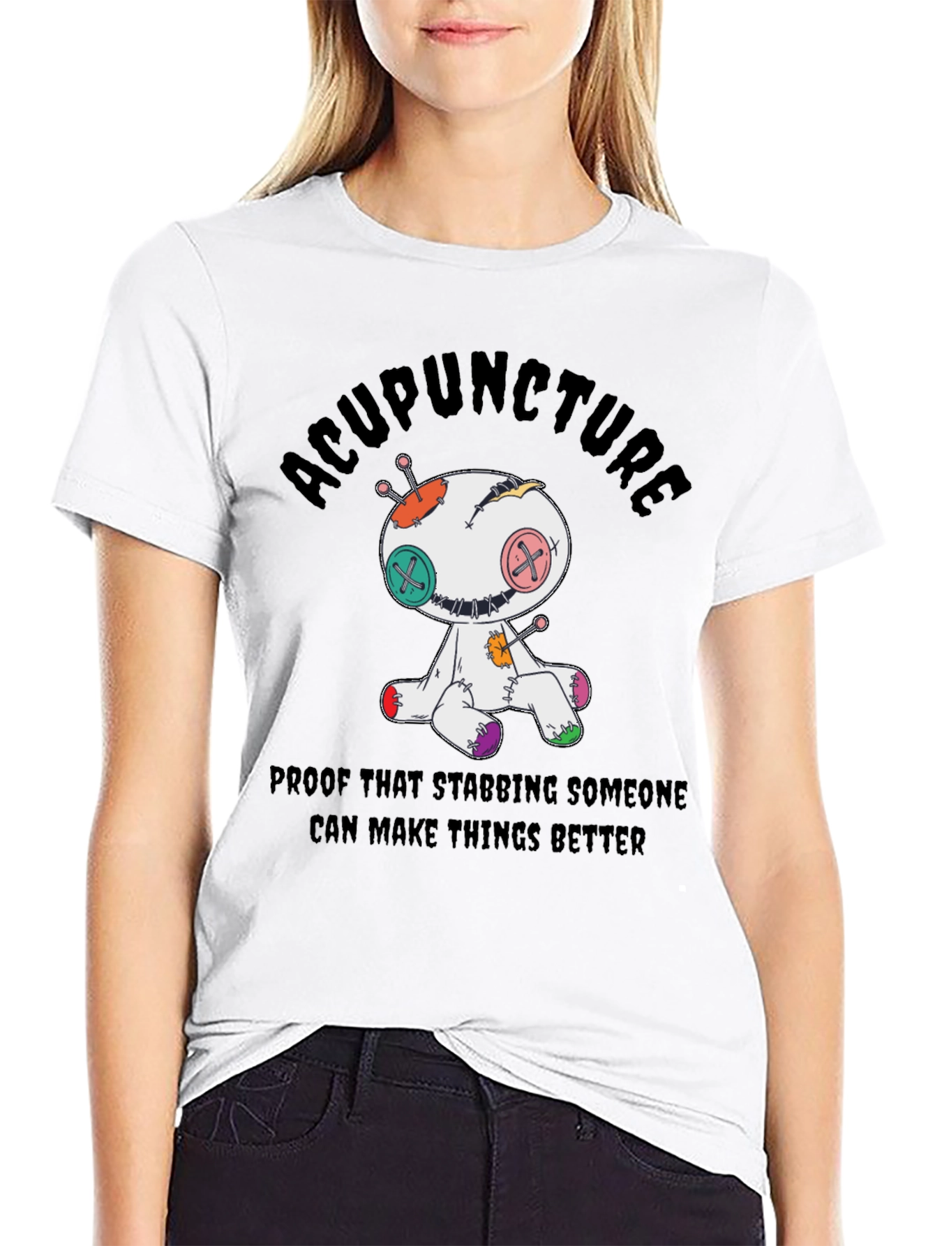 Acupuncture Voodoo Doll T-Shirt