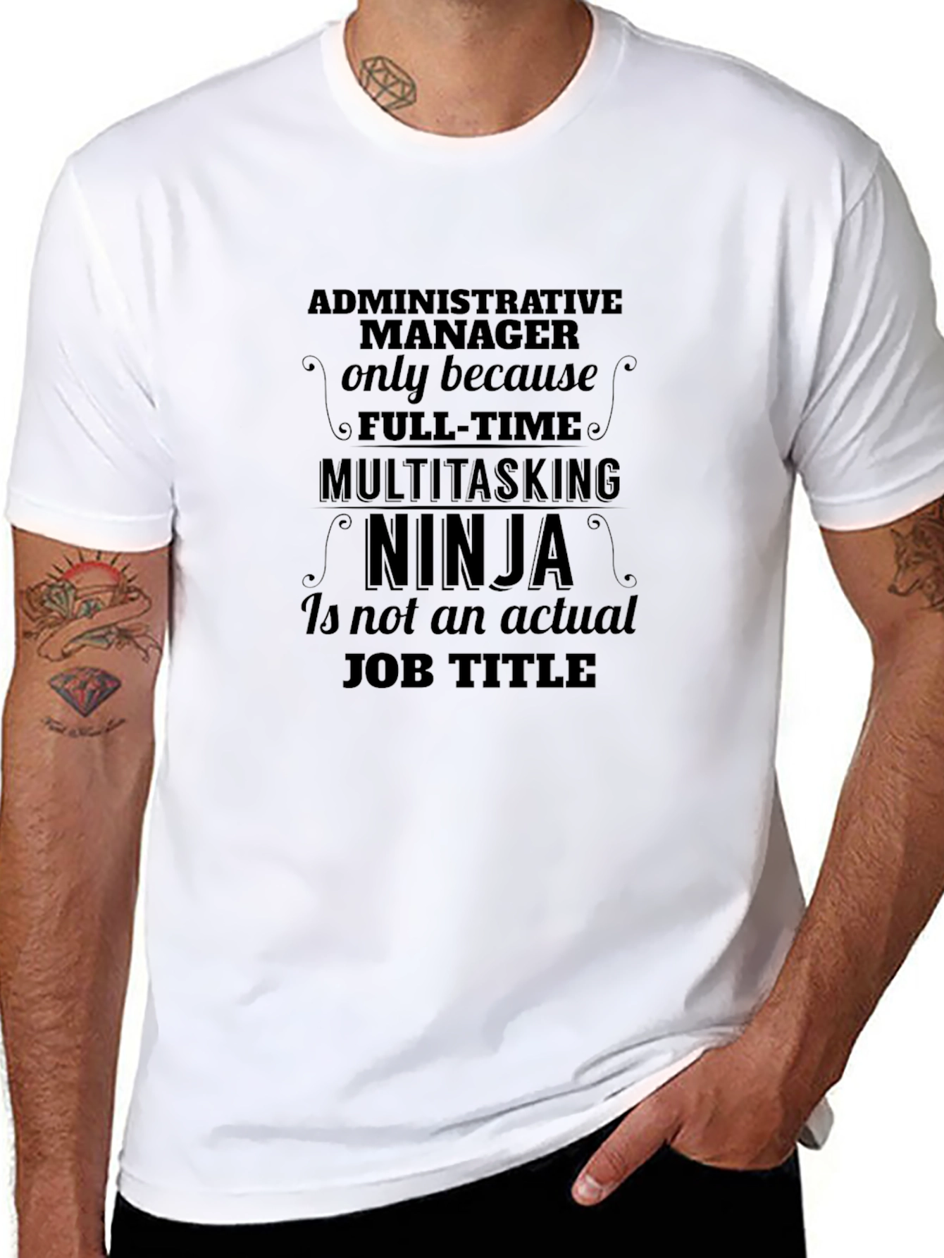 Administrative Manager Ninja T-Shirt