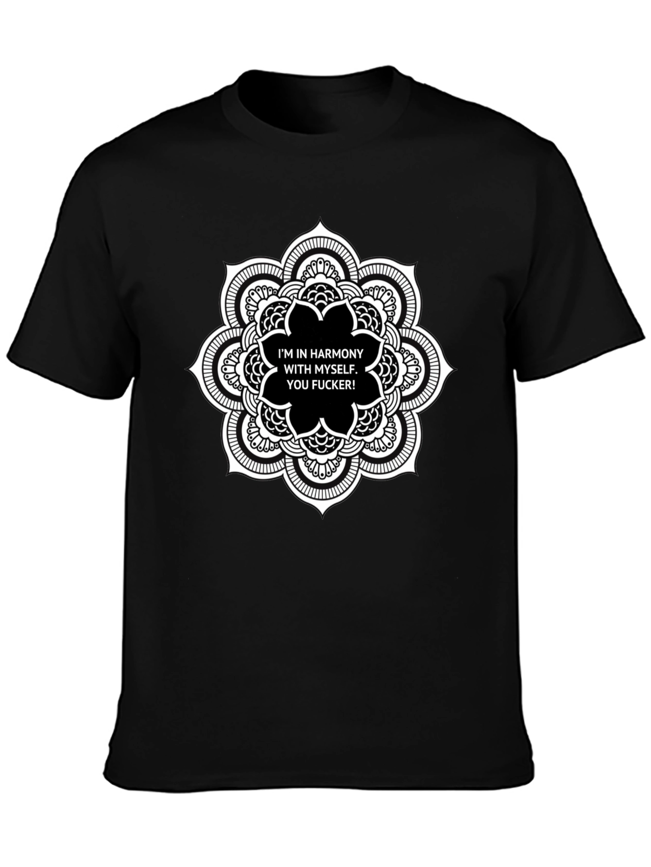 Harmony Mandala T-Shirt - Bold Statement Tee