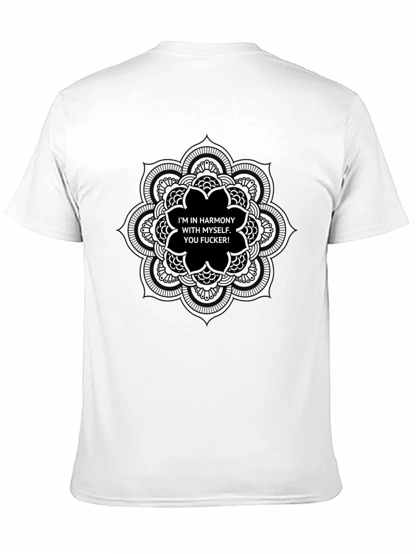 Harmony Mandala T-Shirt - Bold Statement Tee