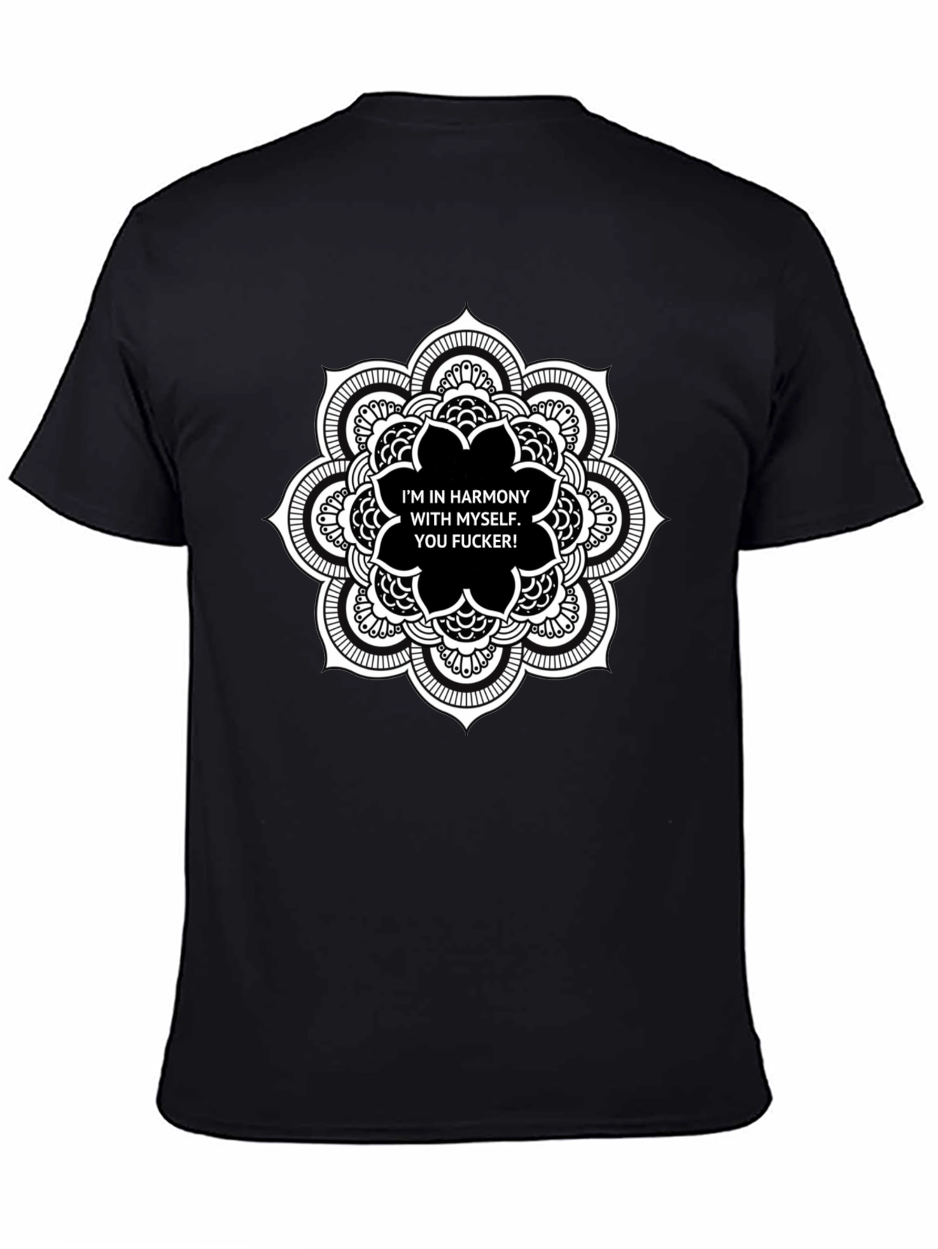 Harmony Mandala T-Shirt - Bold Statement Tee