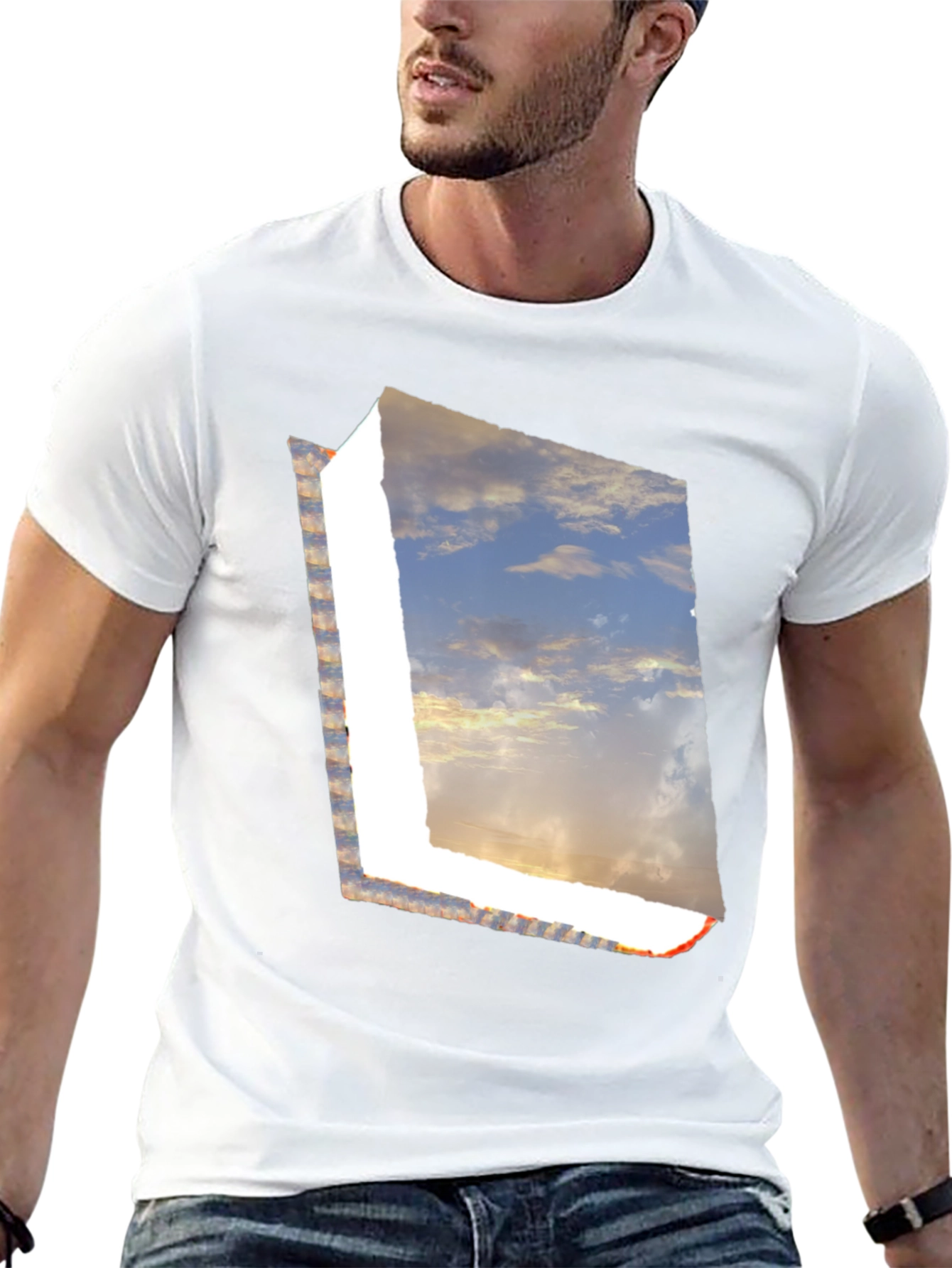 Sky Through the Window Graphic Tee