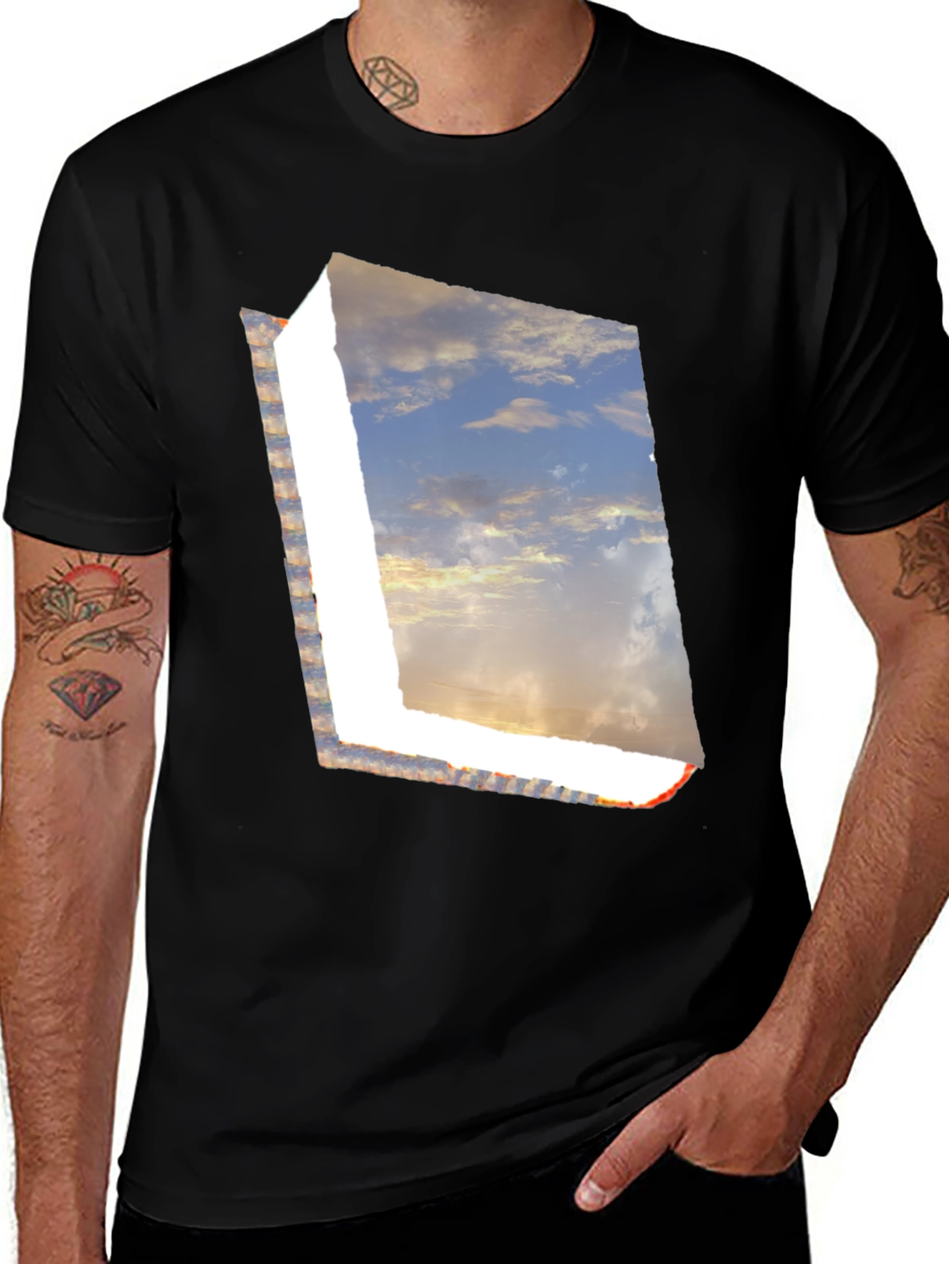 Sky Through the Window Graphic Tee