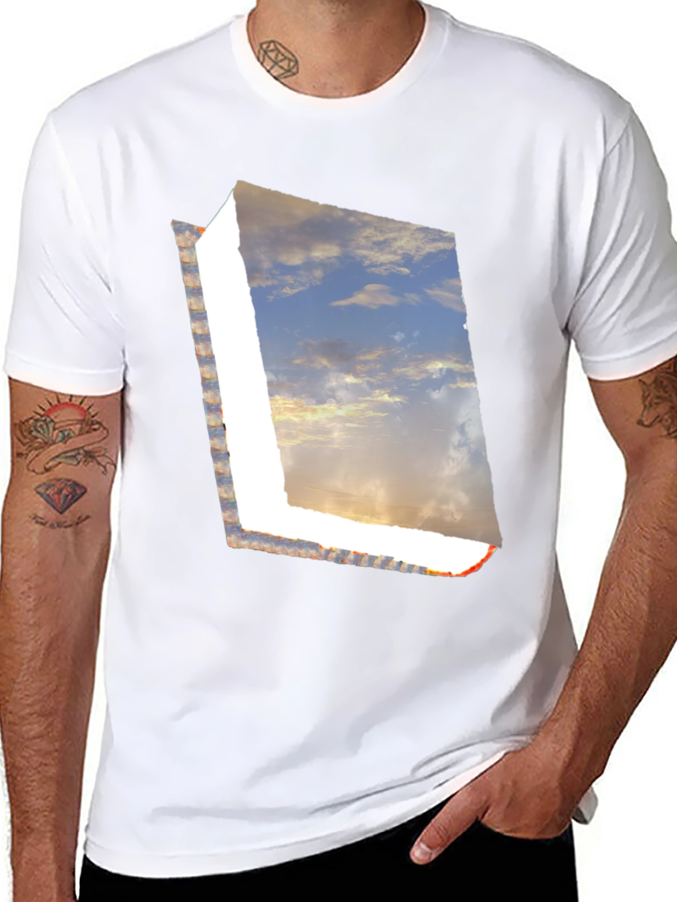 Sky Through the Window Graphic Tee