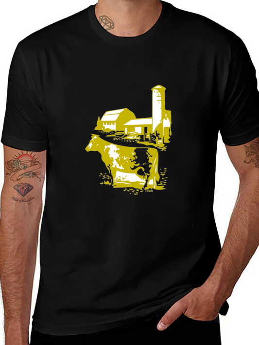 Farm Cow Graphic Tee