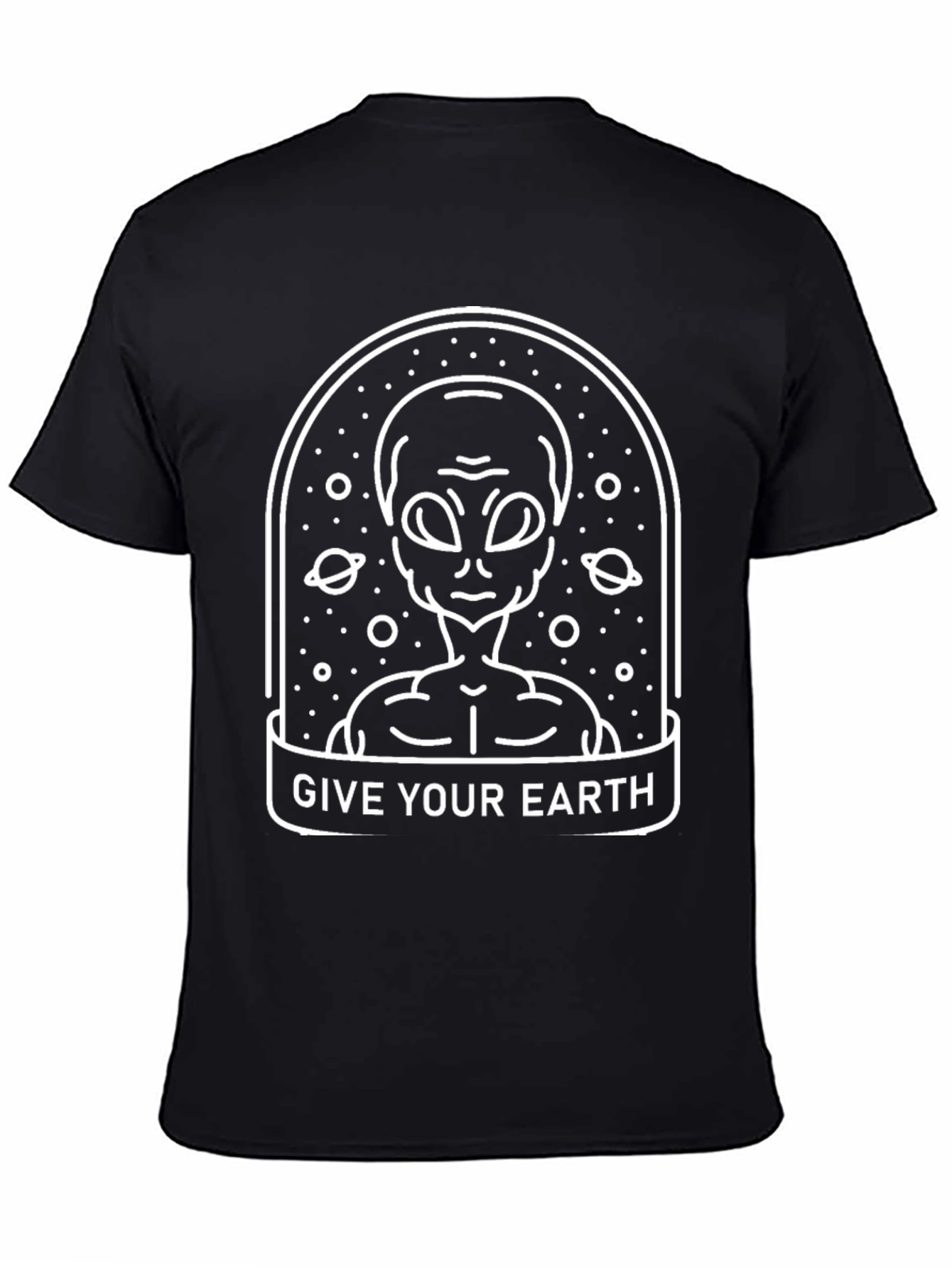 Give Your Earth Alien Graphic T-Shirt