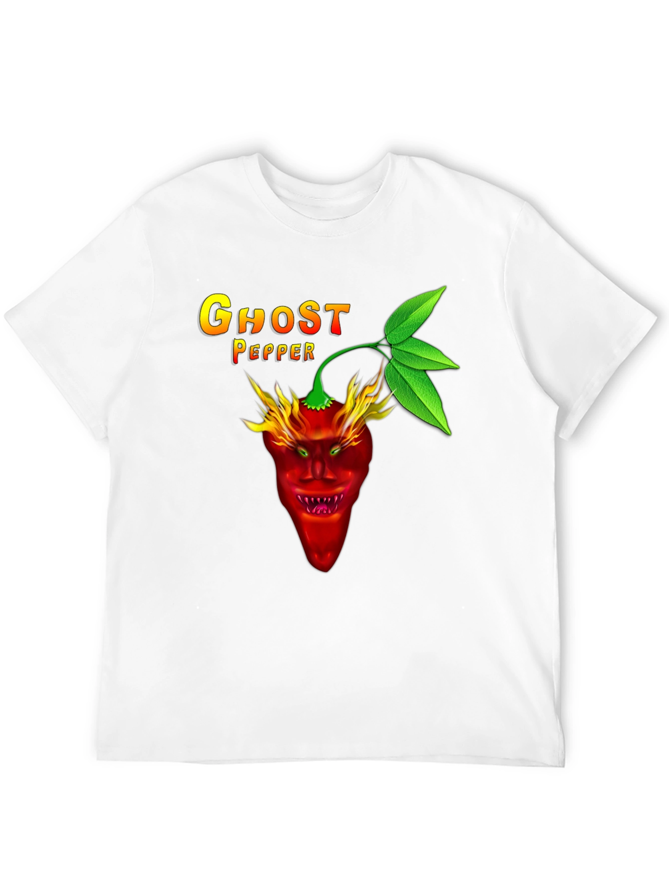 Fiery Ghost Pepper Graphic Tee