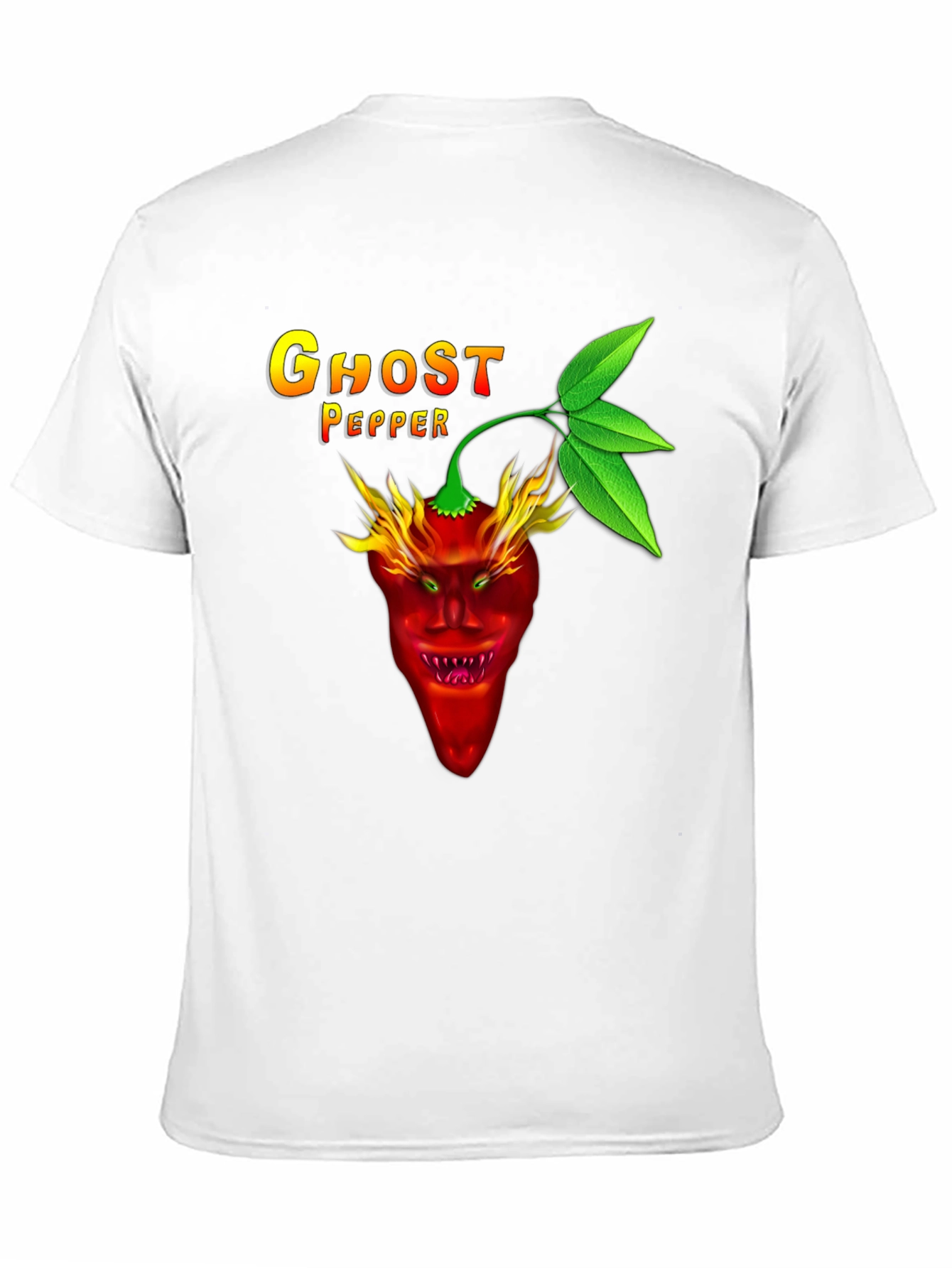 Fiery Ghost Pepper Graphic Tee