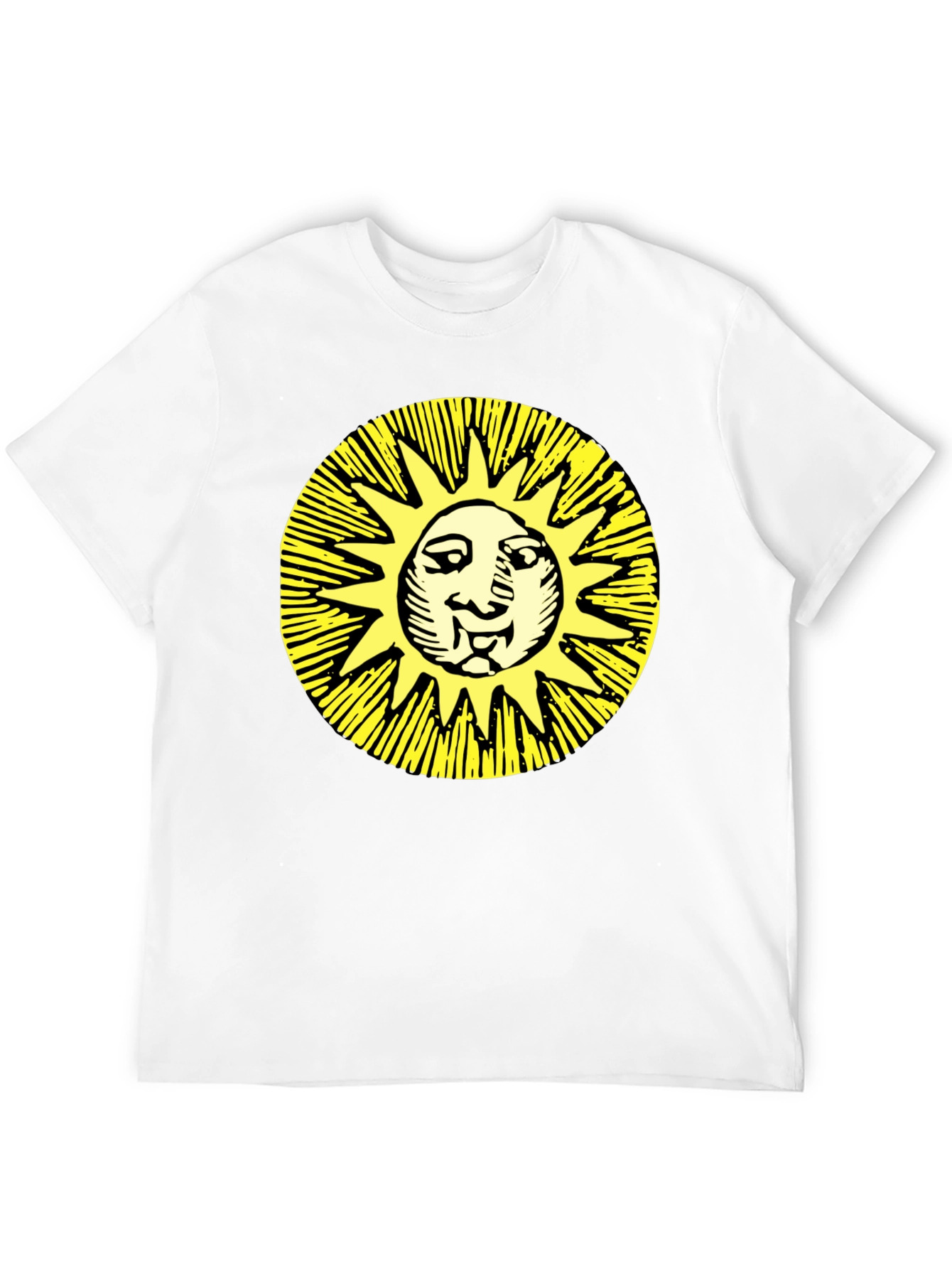 Sun Graphic Black T-Shirt