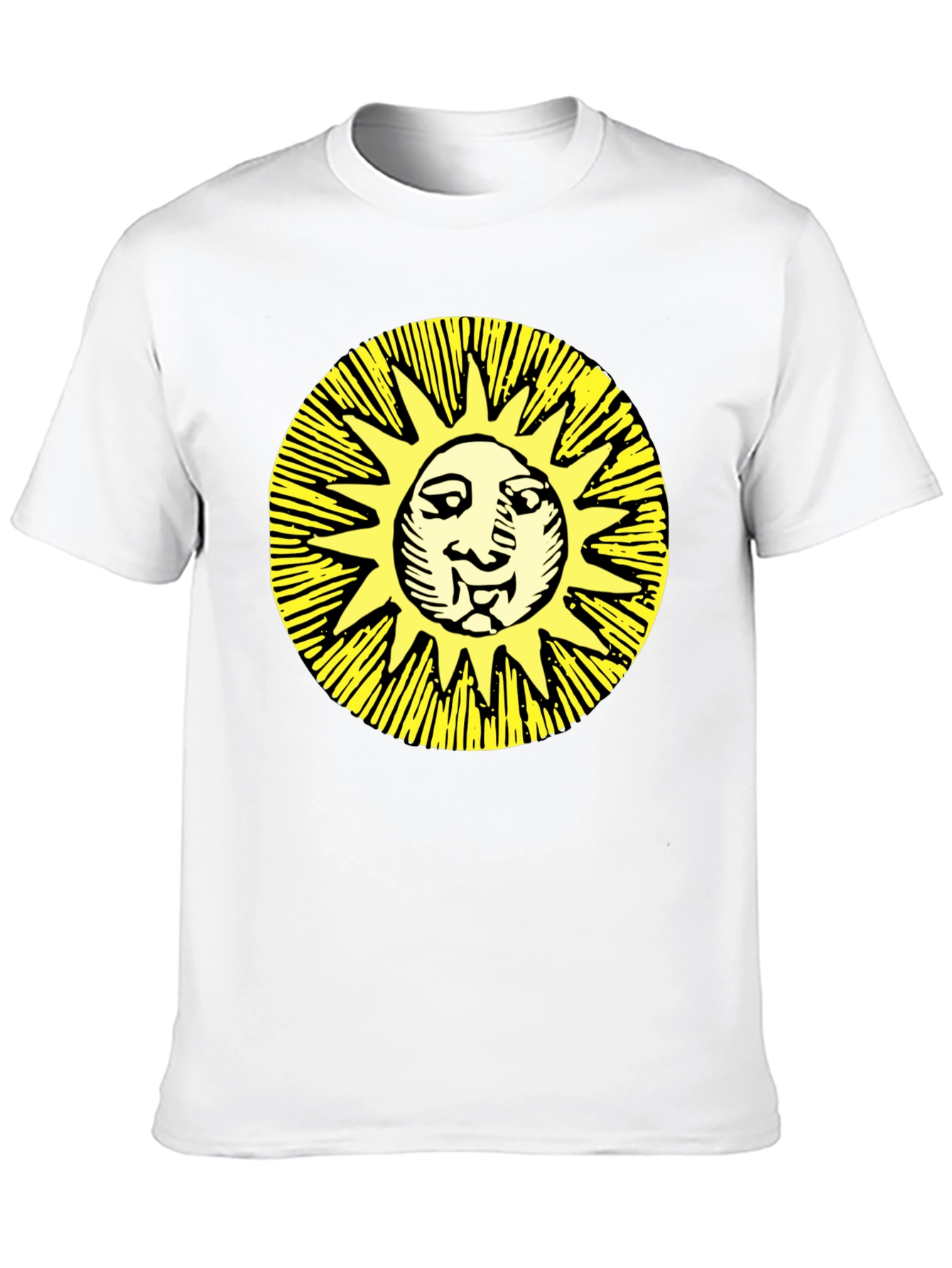 Sun Graphic Black T-Shirt