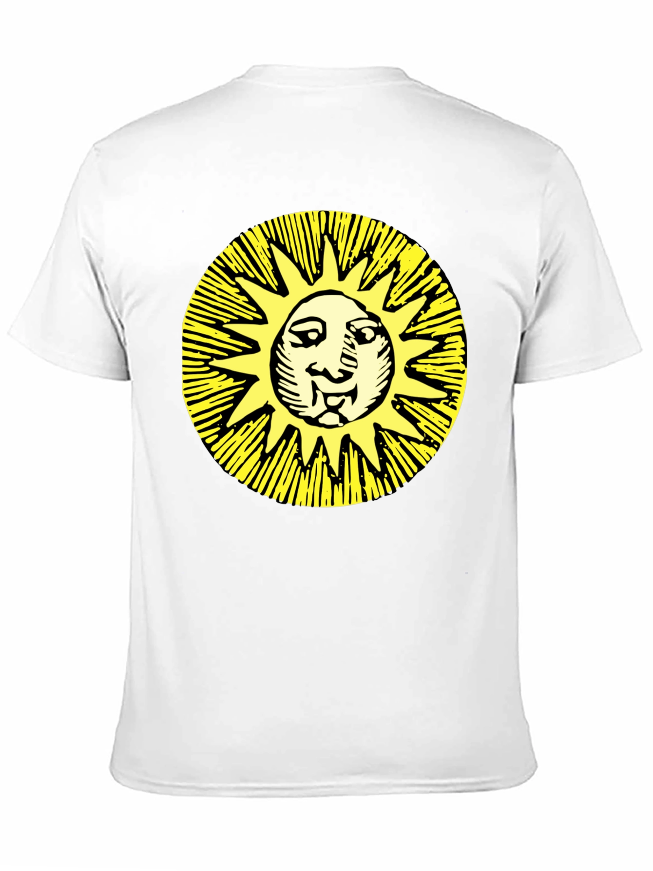 Sun Graphic Black T-Shirt