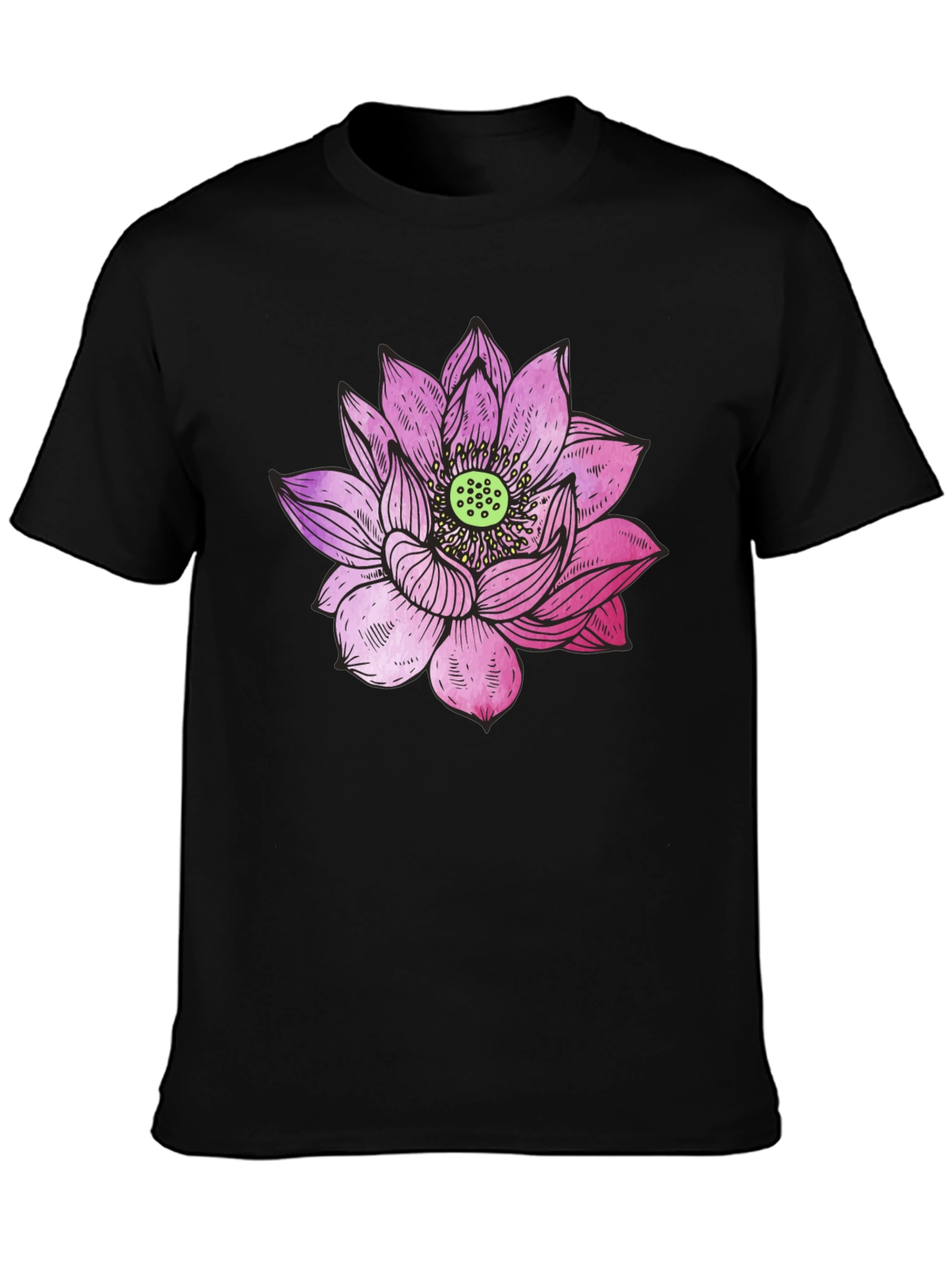 Lotus Flower Graphic Tee