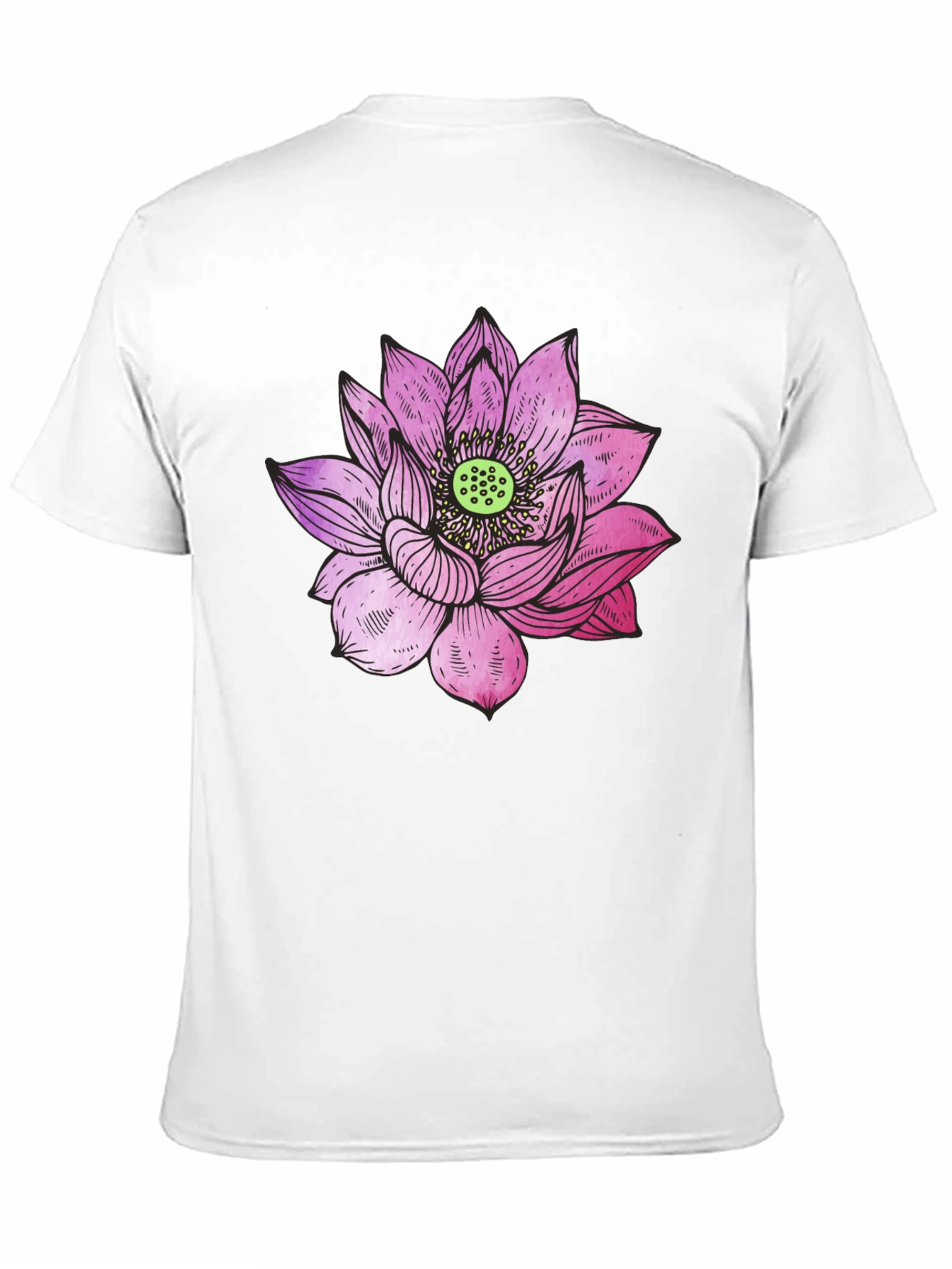 Lotus Flower Graphic Tee