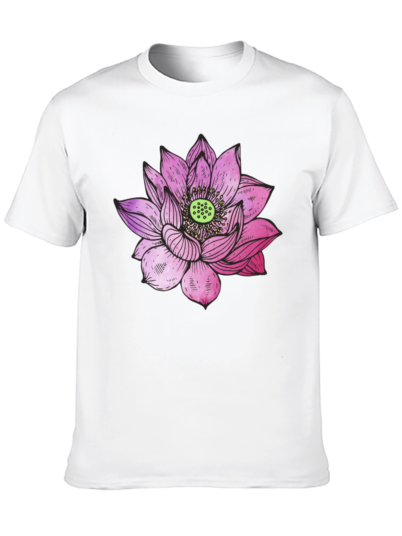Lotus Flower Graphic Tee