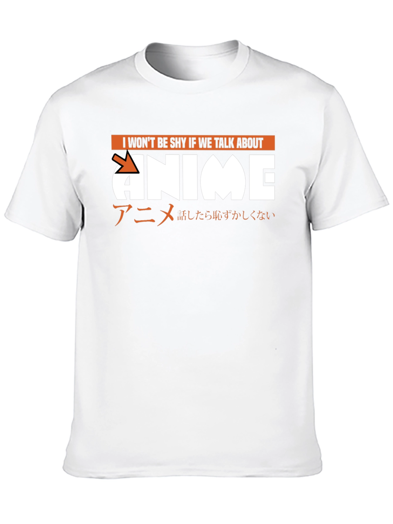 Anime Graphic T-Shirt - Black Cotton Tee