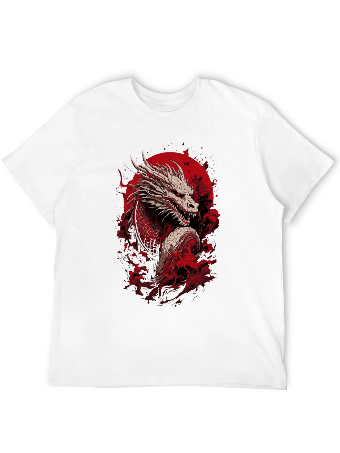 Dragon Graphic Tee - Japanese Style
