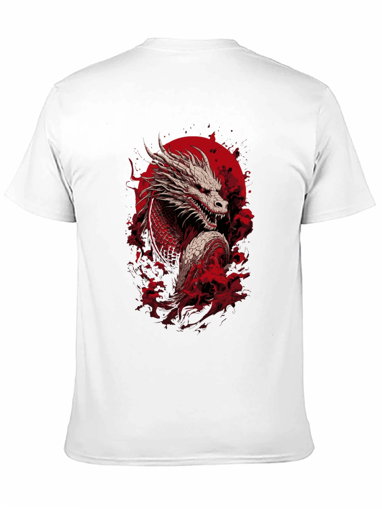 Dragon Graphic Tee - Japanese Style