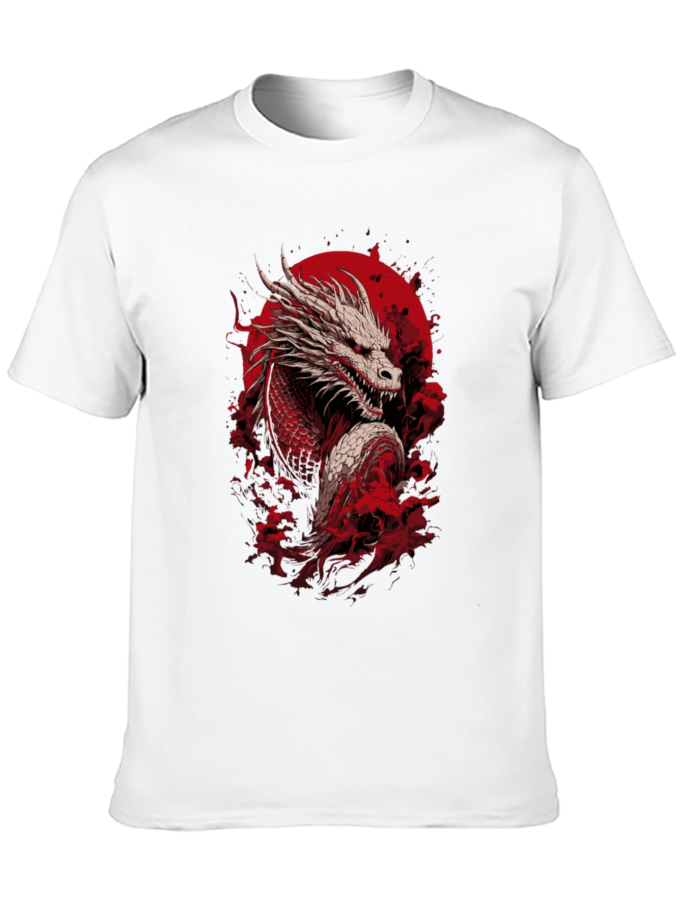 Dragon Graphic Tee - Japanese Style