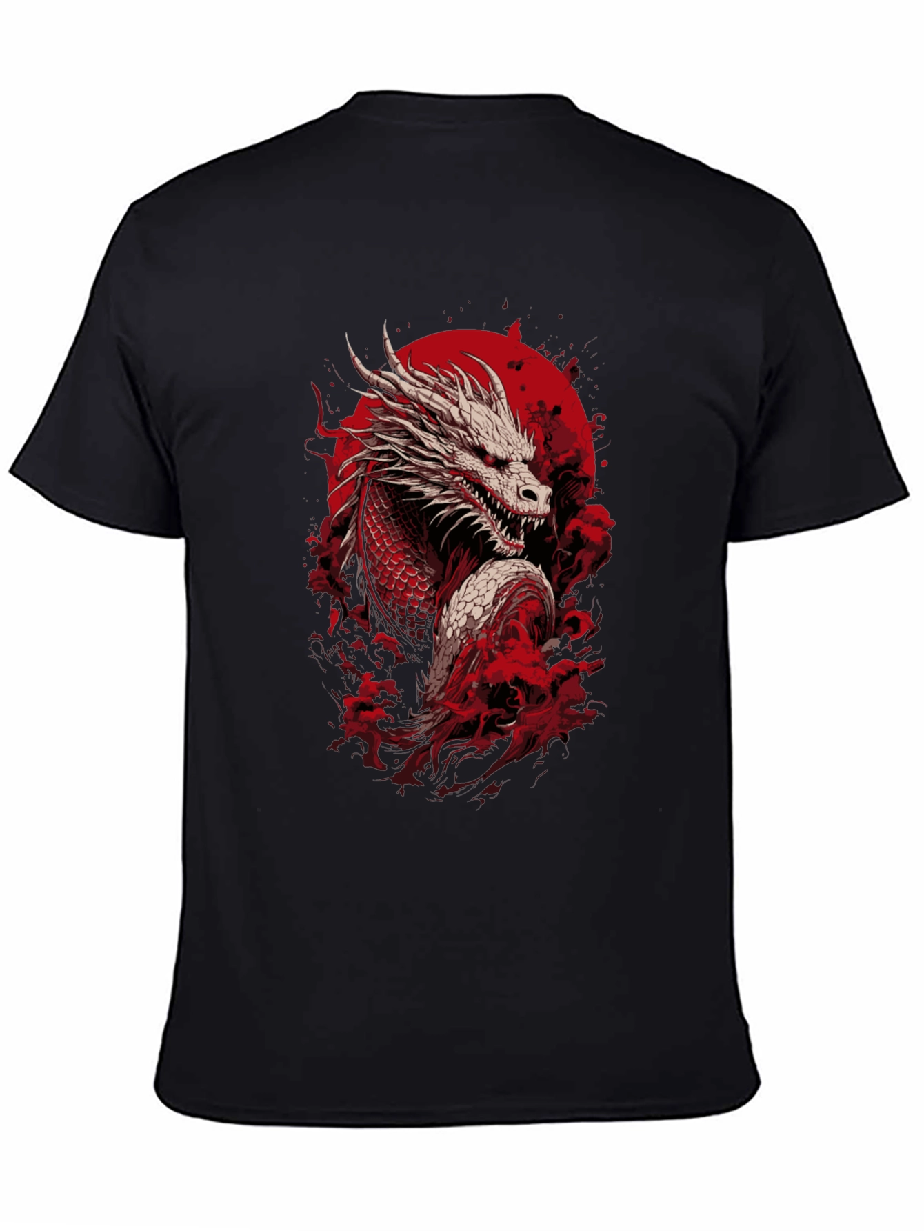 Dragon Graphic Tee - Japanese Style