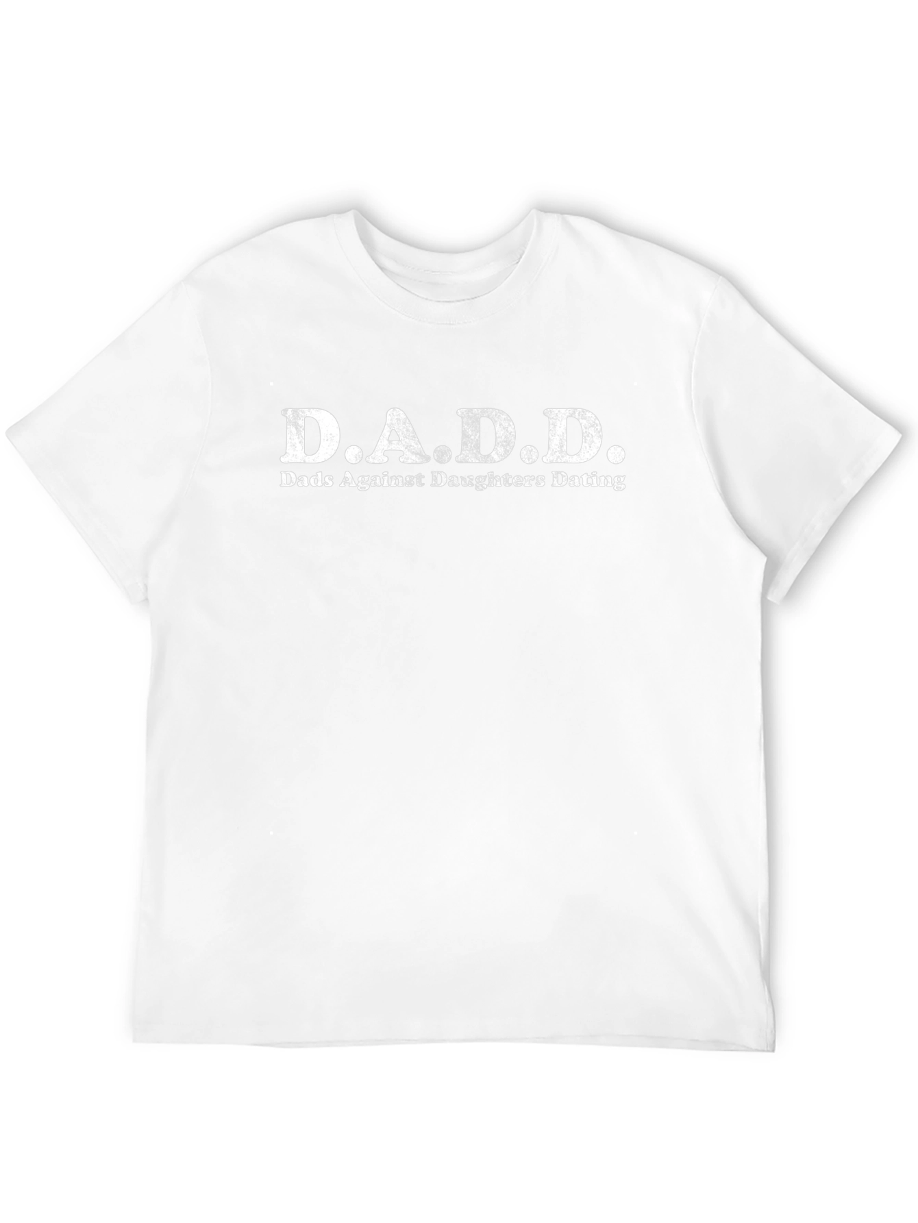 D.A.D.D. Funny Black T-Shirt - Dads Against Daughters Dating