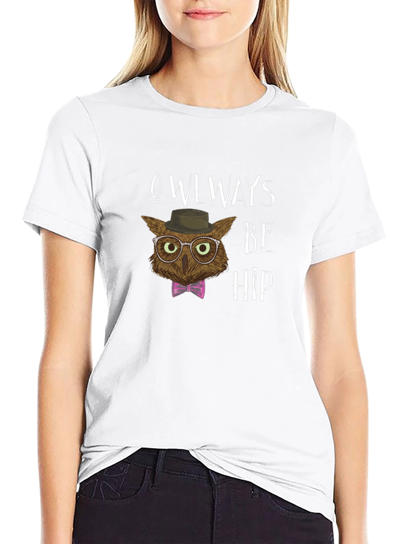 Owl Always Be Hip Graphic T-Shirt