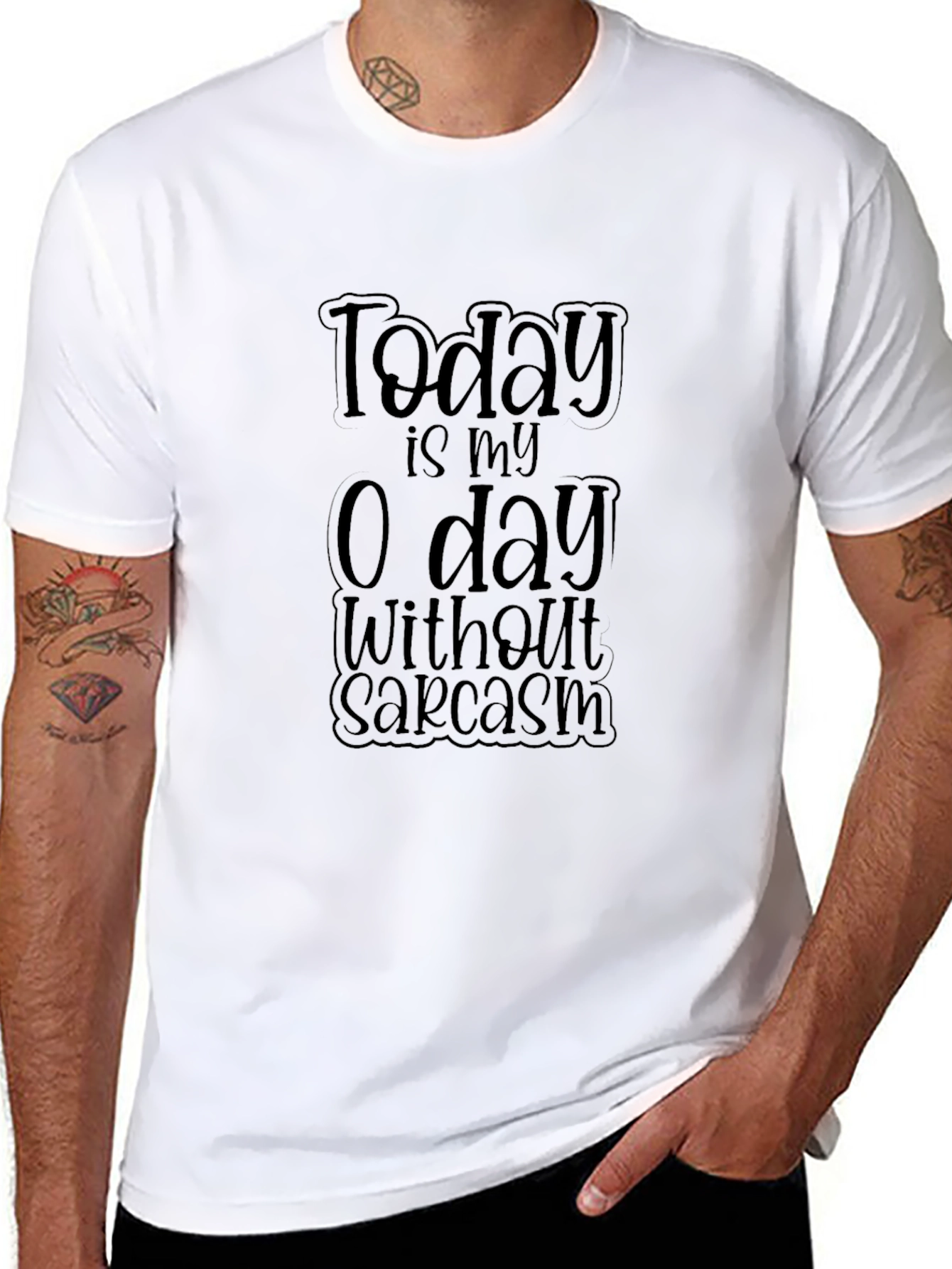 Today is my 0 day Without Sarcasm T-Shirt