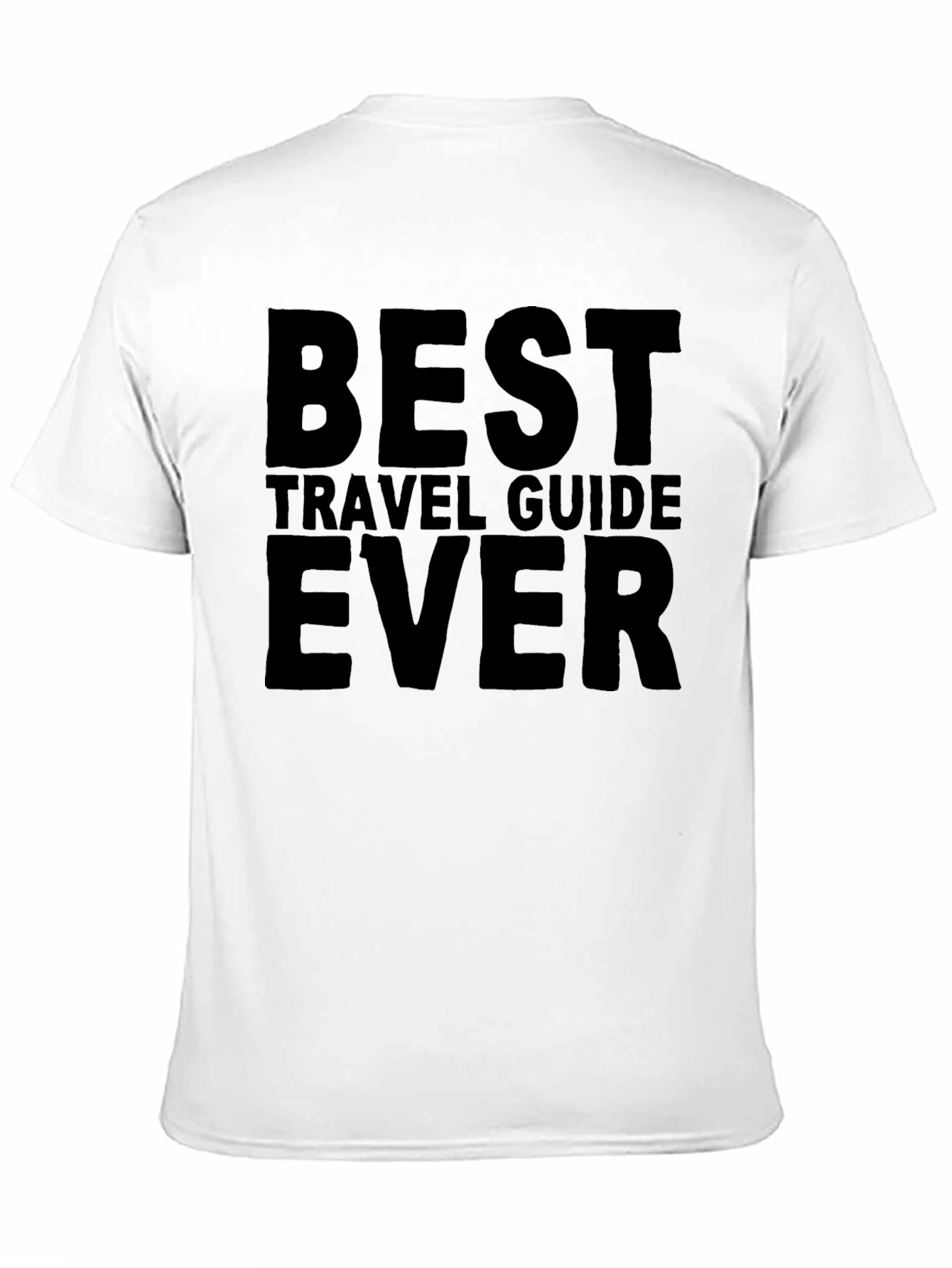 Best Travel Guide Ever Black T-Shirt