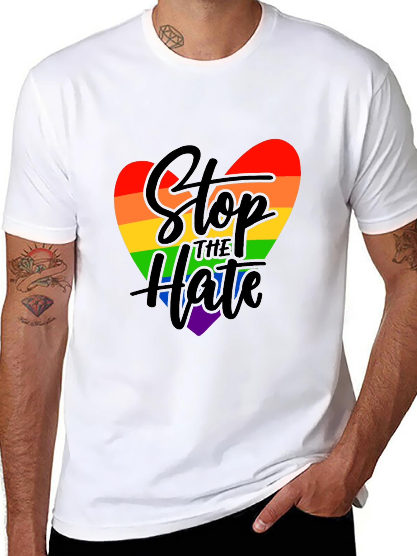 Stop the Hate Pride T-Shirt