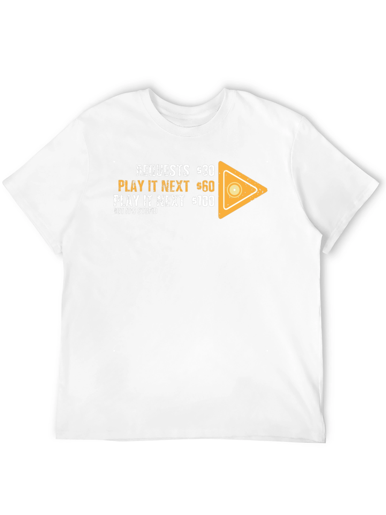Requests Play It Next Tee - Unique Design