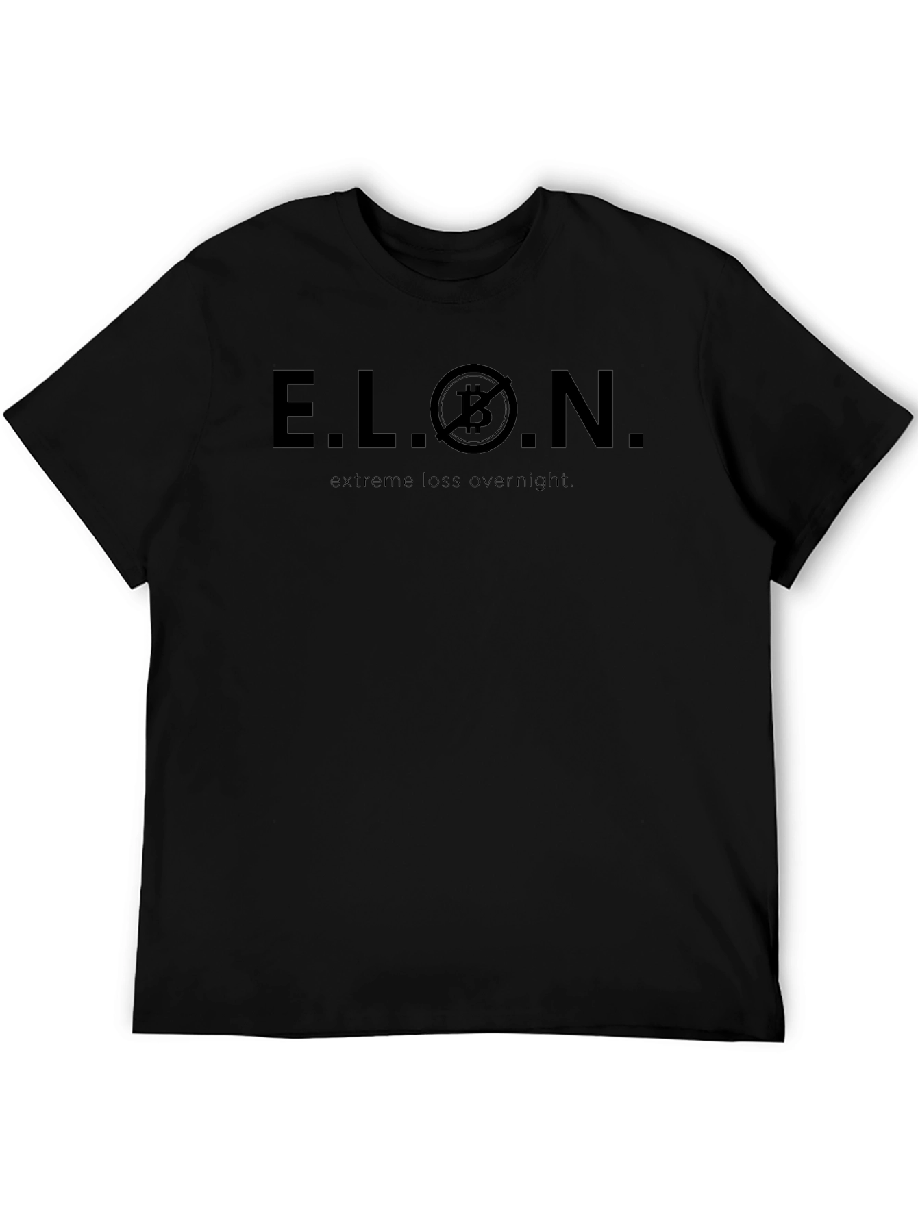 ELON Anti-Bitcoin T-Shirt - Extreme Loss Overnight