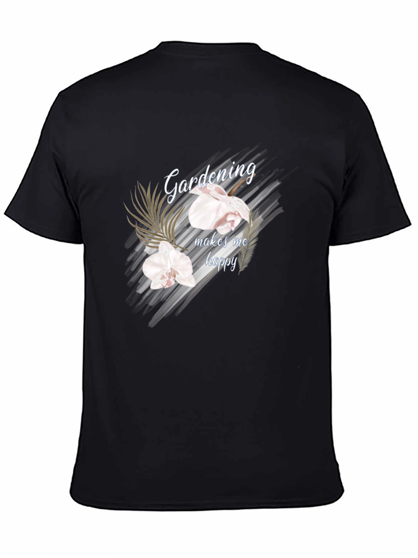 Gardening Makes Me Happy Graphic T-Shirt