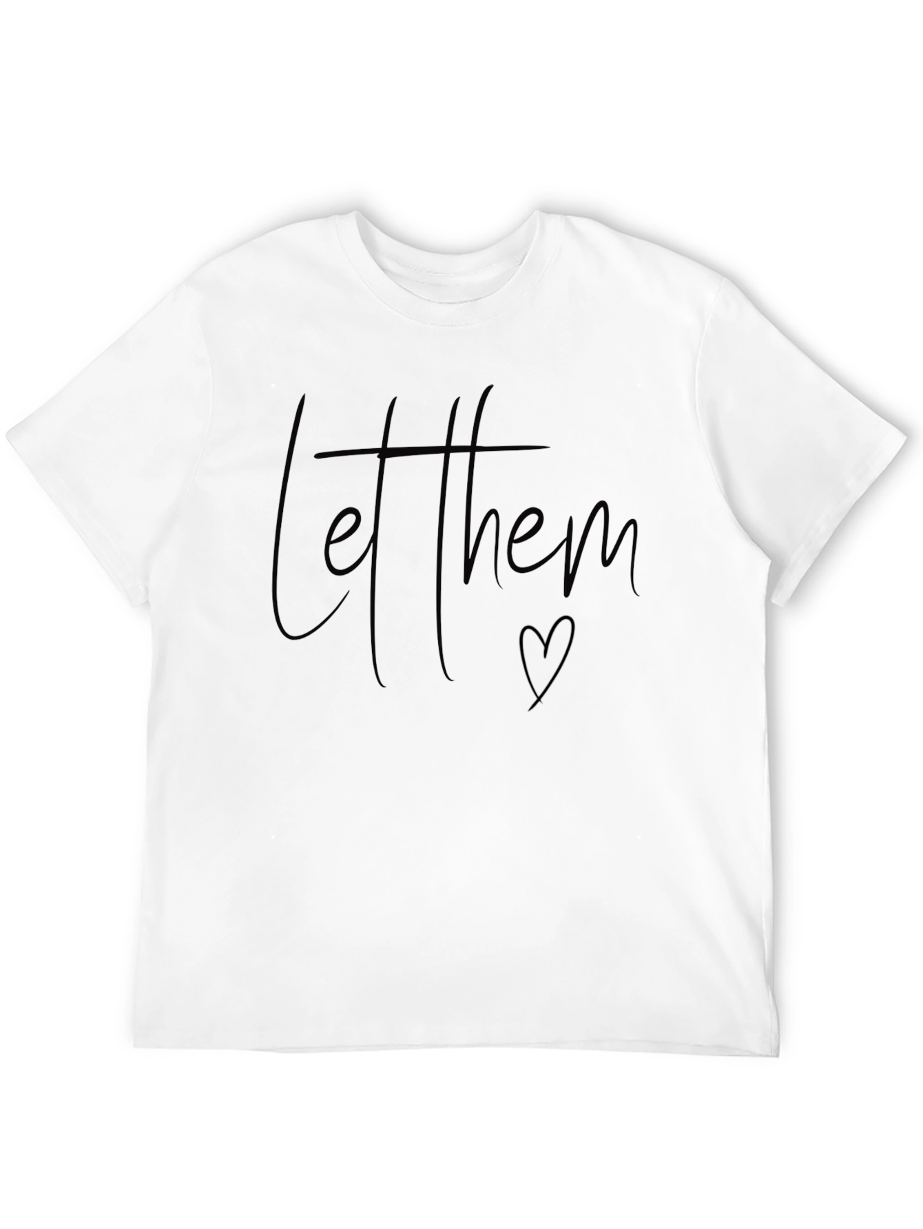 Let Them Love T-Shirt - Black