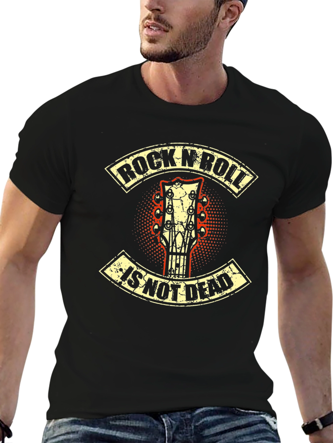 Rock N Roll Is Not Dead Graphic Tee