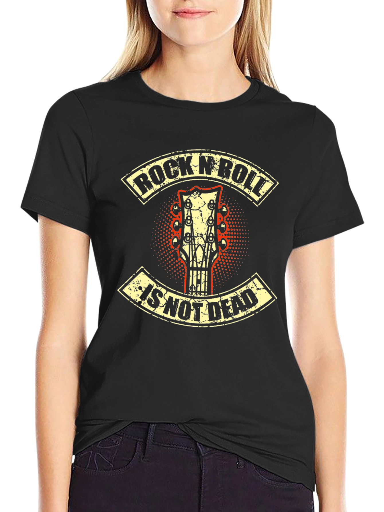 Rock N Roll Is Not Dead Graphic Tee